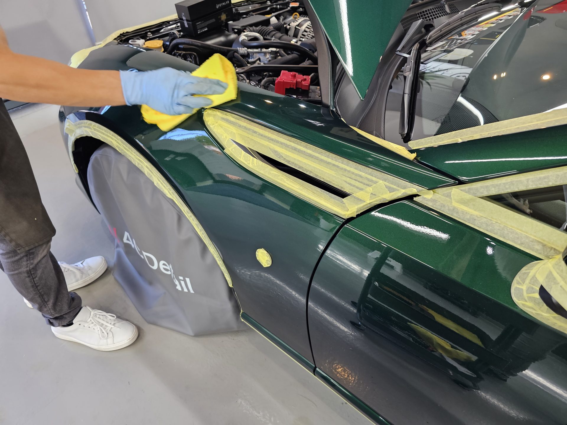 トヨタ86 自己修復セラミックコーティング塗布