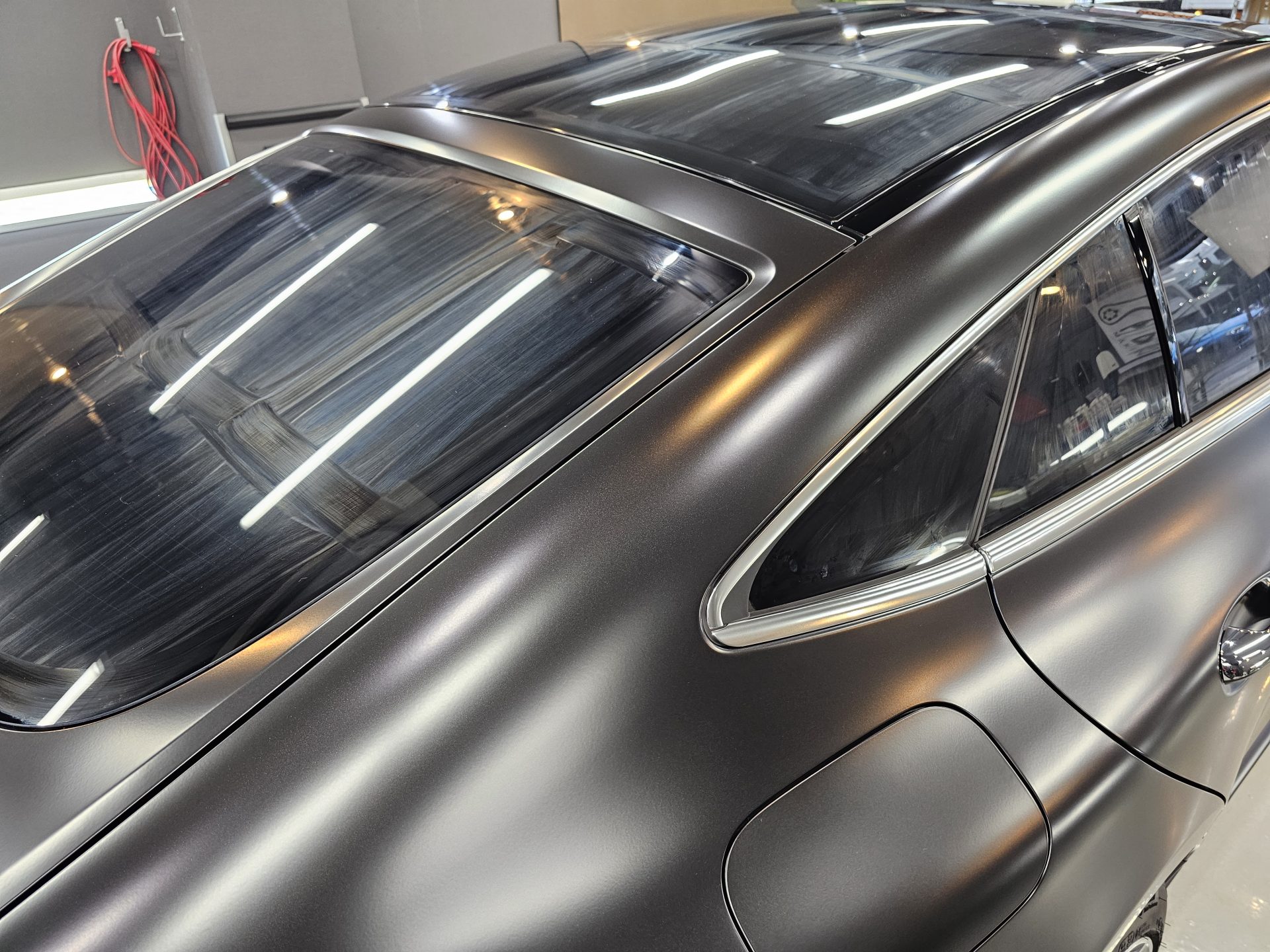 AMG GT43 窓ガラス全面コーティング塗布