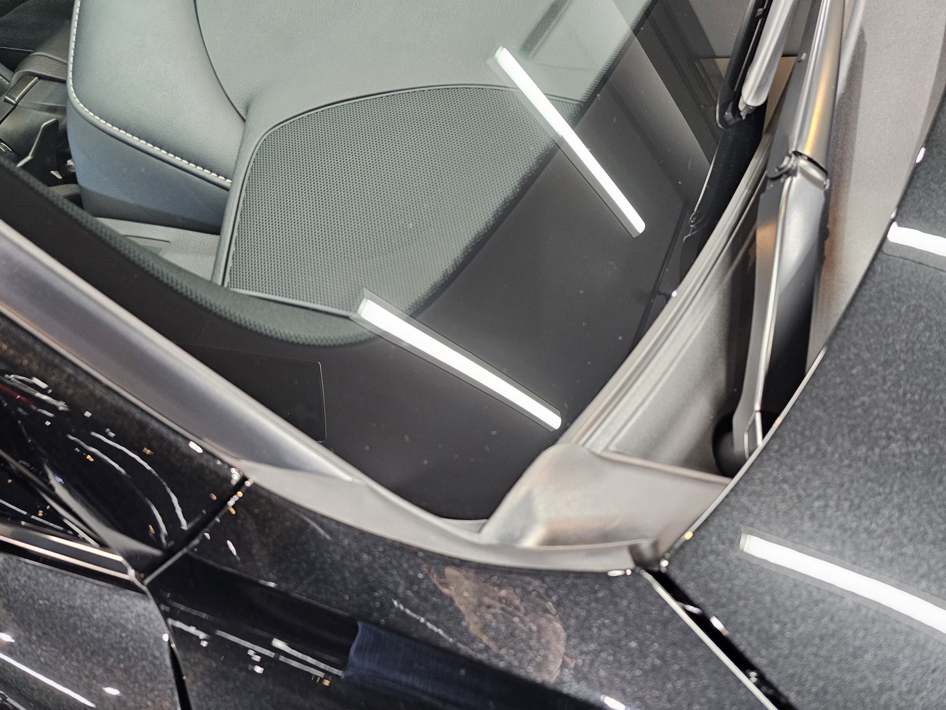 レクサスIS300 新車 窓ガラス汚れ除去