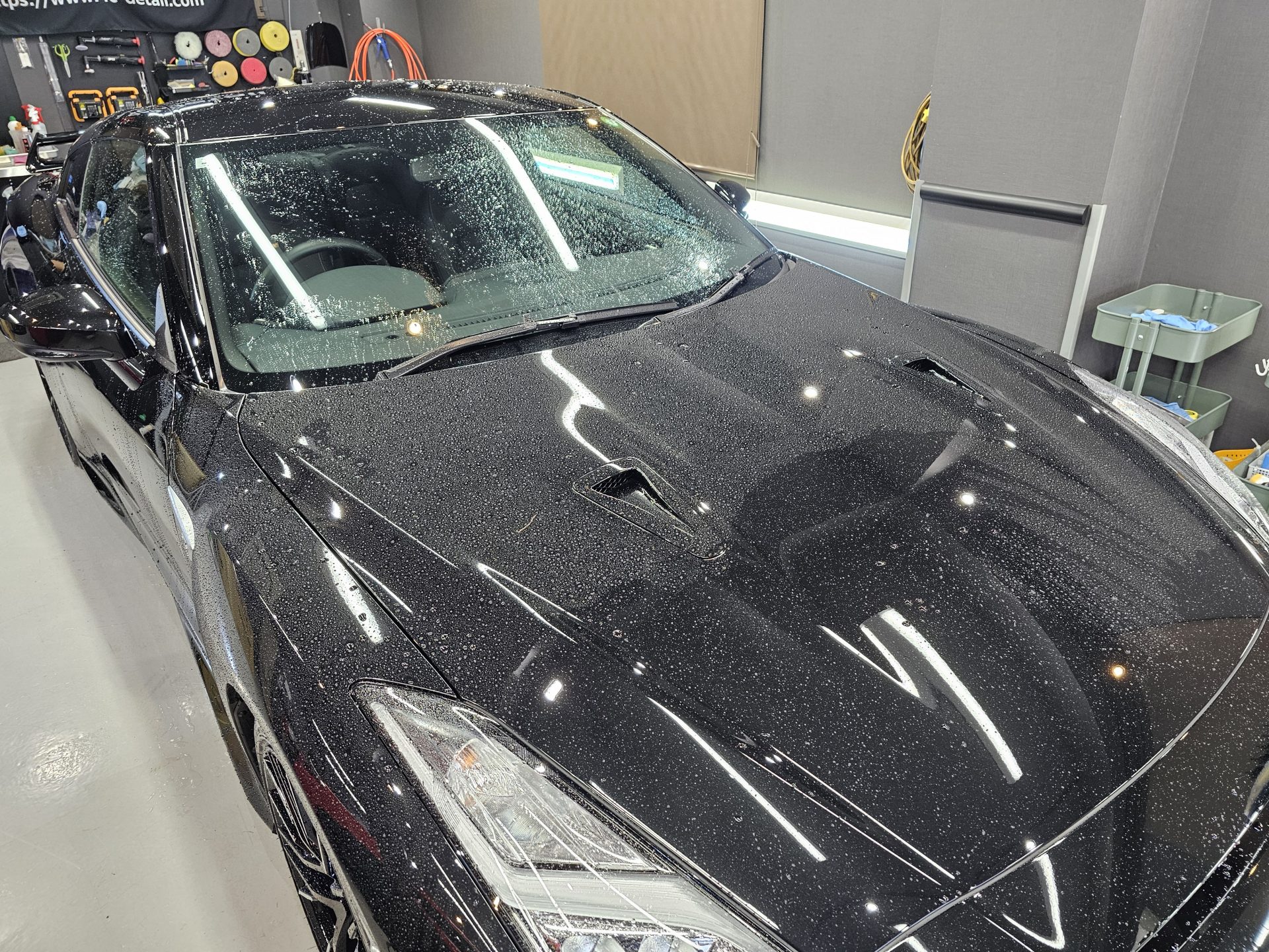 日産GTR R35 新車 洗車
