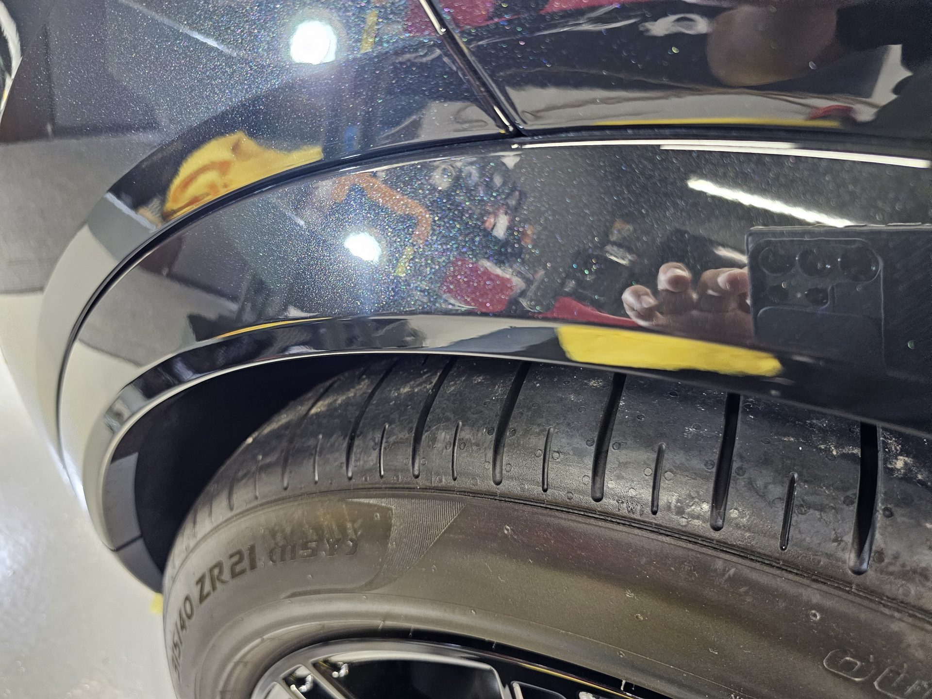 Porsche Cayenne S Coupe 新車 磨き傷除去