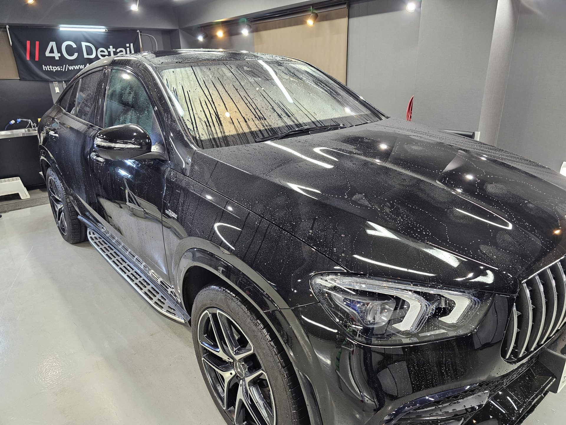 メルセデスAMG GLE53クーペ 洗車