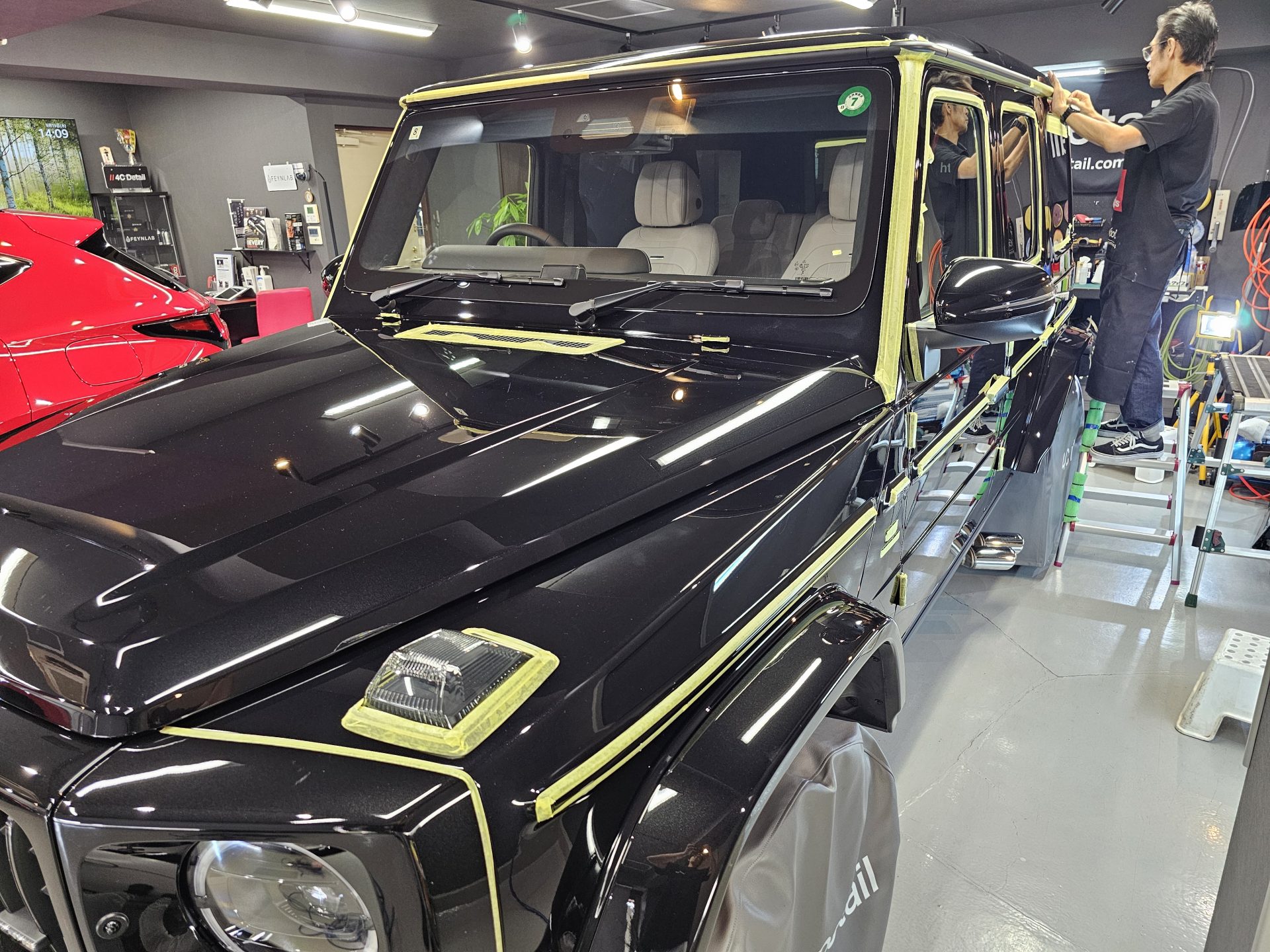 メルセデスAMG G63 W465 Gクラス マスキング