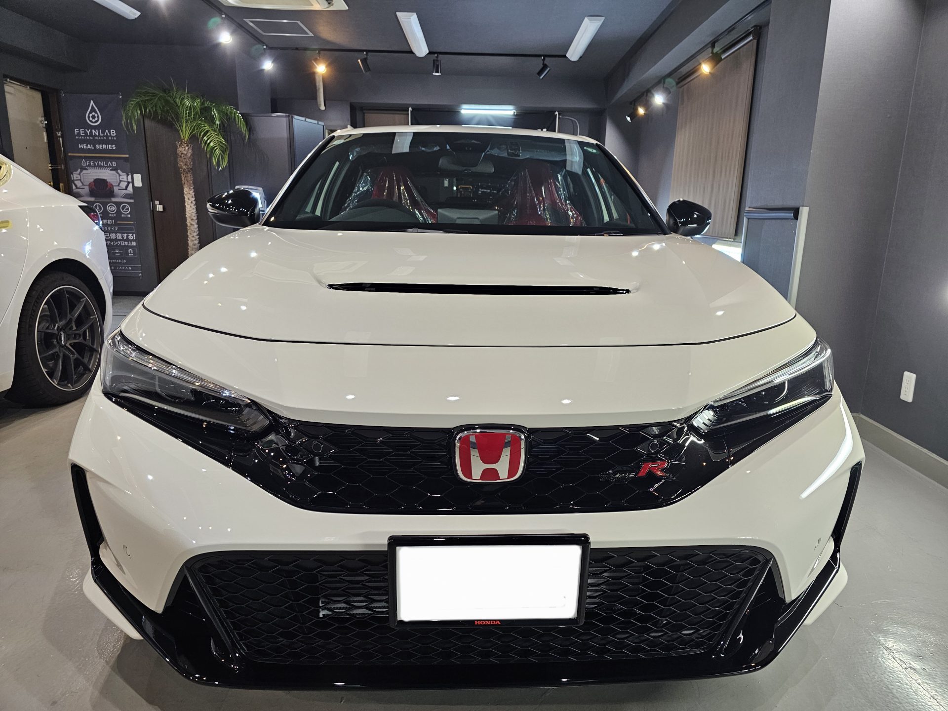 CIVIC TYPER 新車 GTECHNIQクリスタルセラムBLACKセラミックコーティング