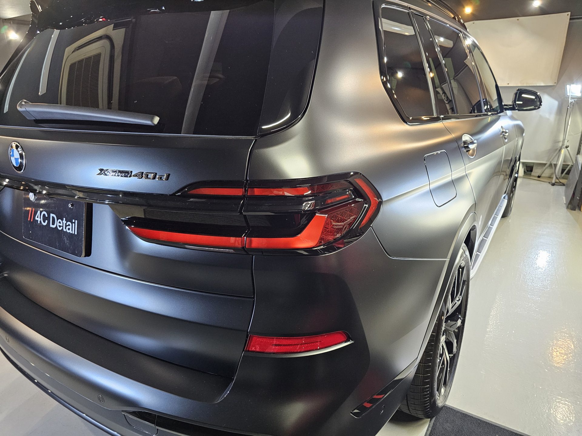 BMW X７新車 ペイントプロテクションフィルム マット