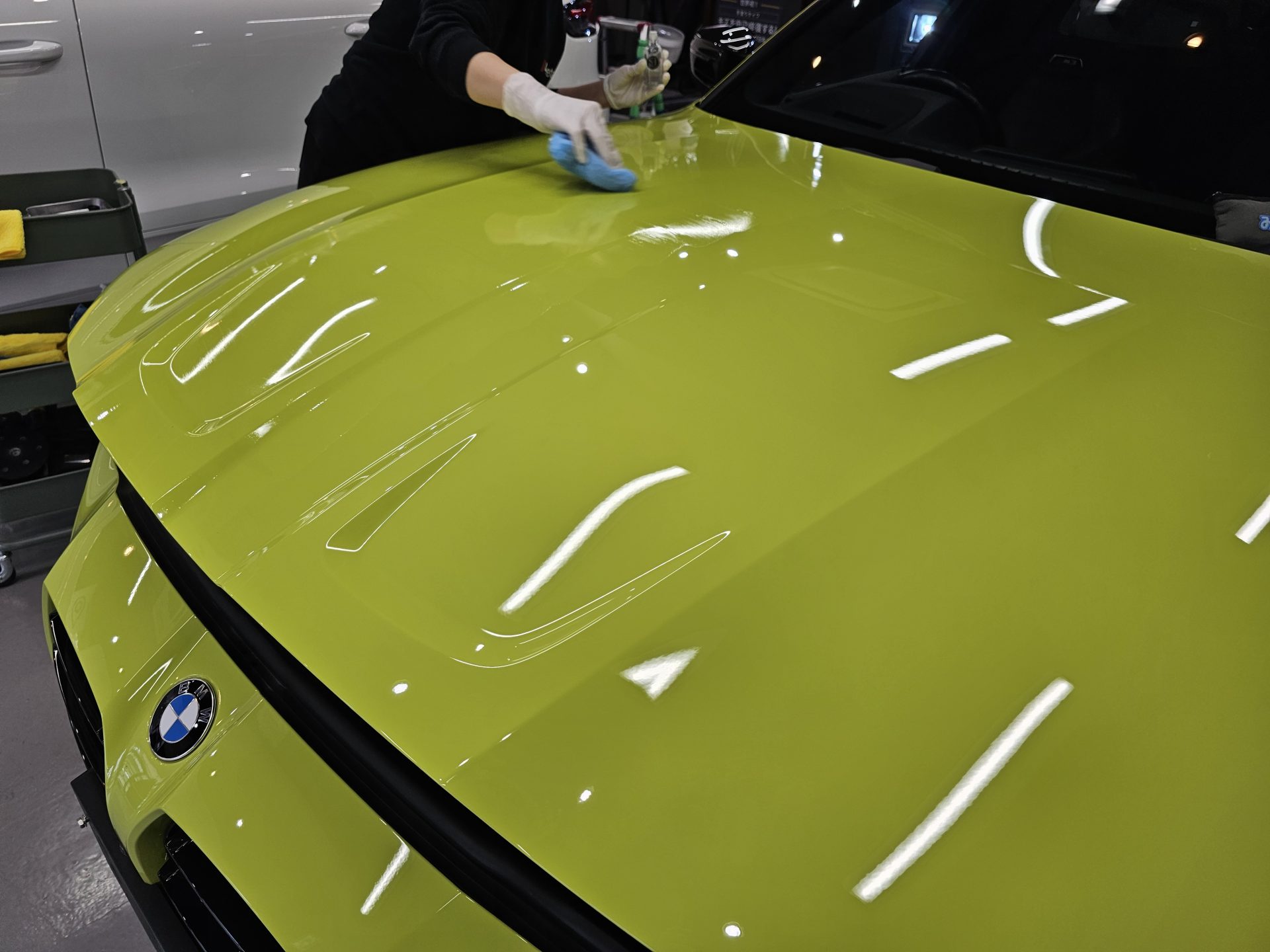 2021BMW M3コンペティション サンパウロイエロー サーブフェイスコートウルティマセラミックコーティング
