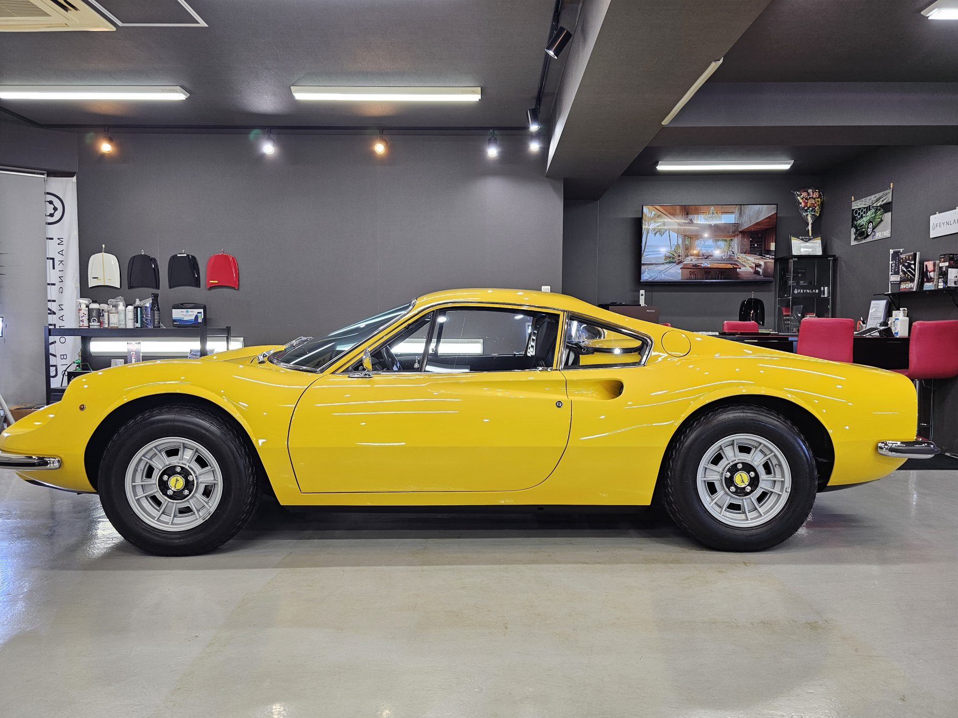 フェラーリディーノ246GT Ferrari Dino カーディテイリング 横浜 東京 神奈川