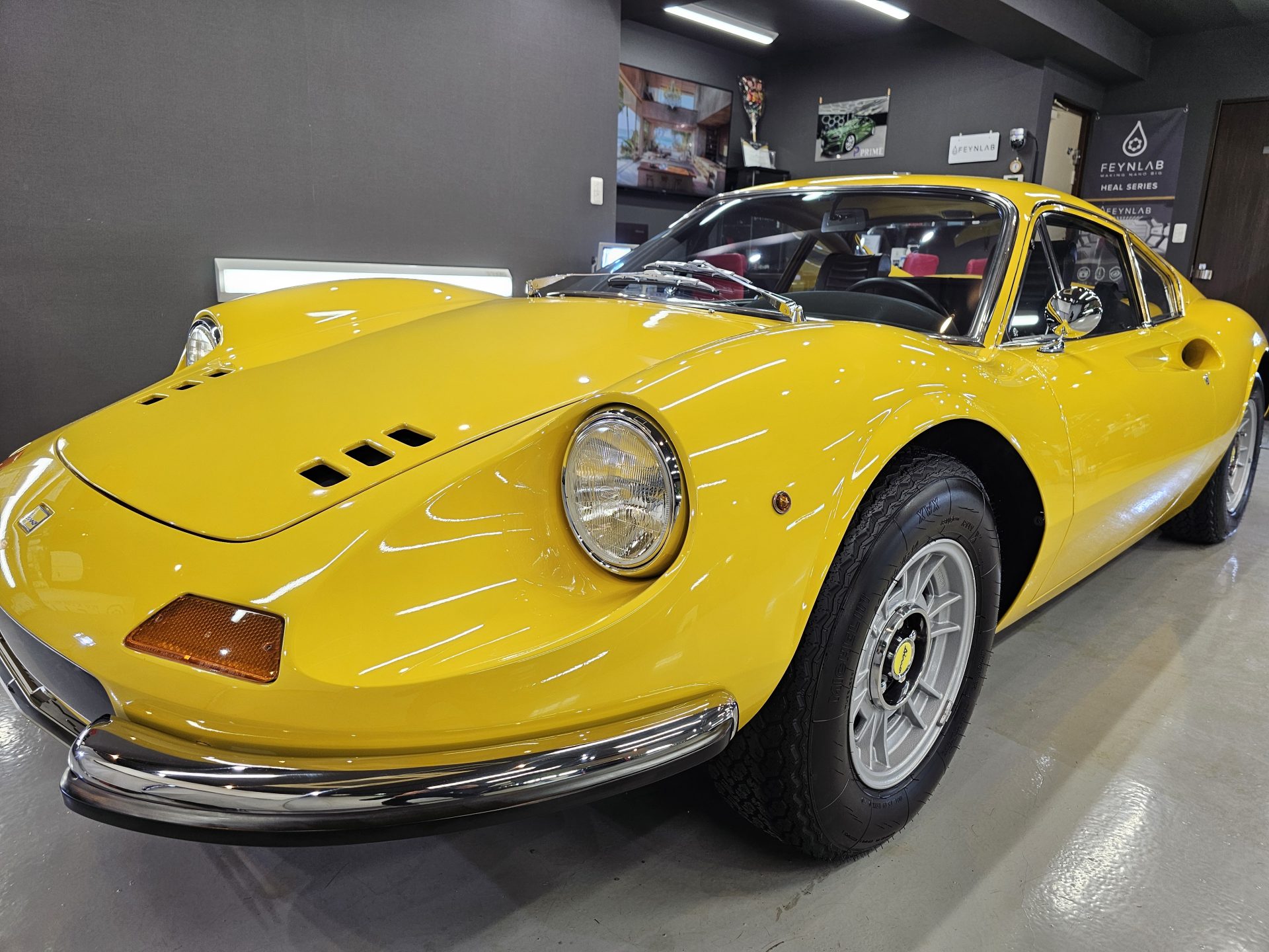 フェラーリディーノ246GT Ferrari Dino ディテイリング 横浜