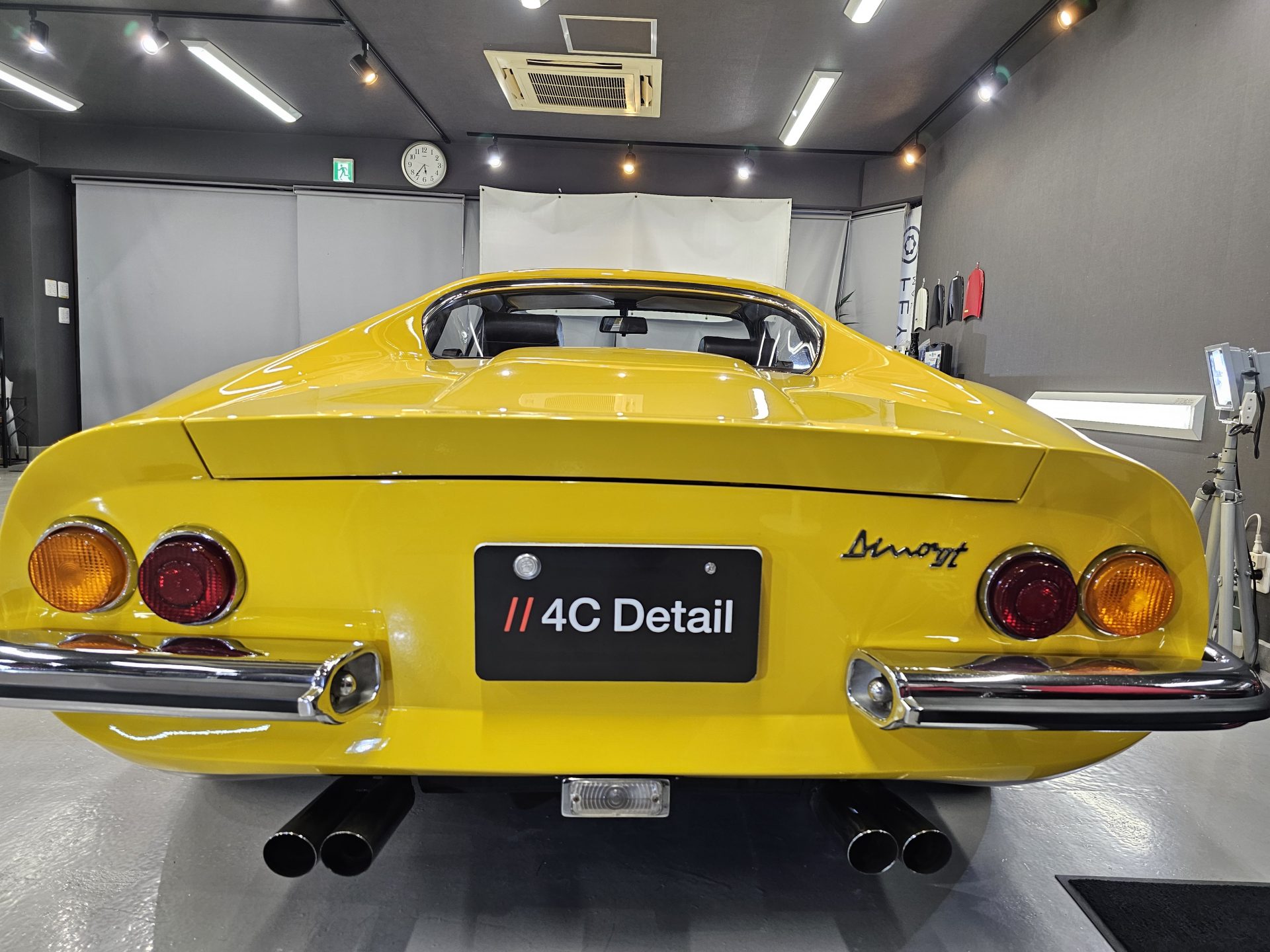フェラーリディーノ246GT Ferrari Dino リア仕上がり