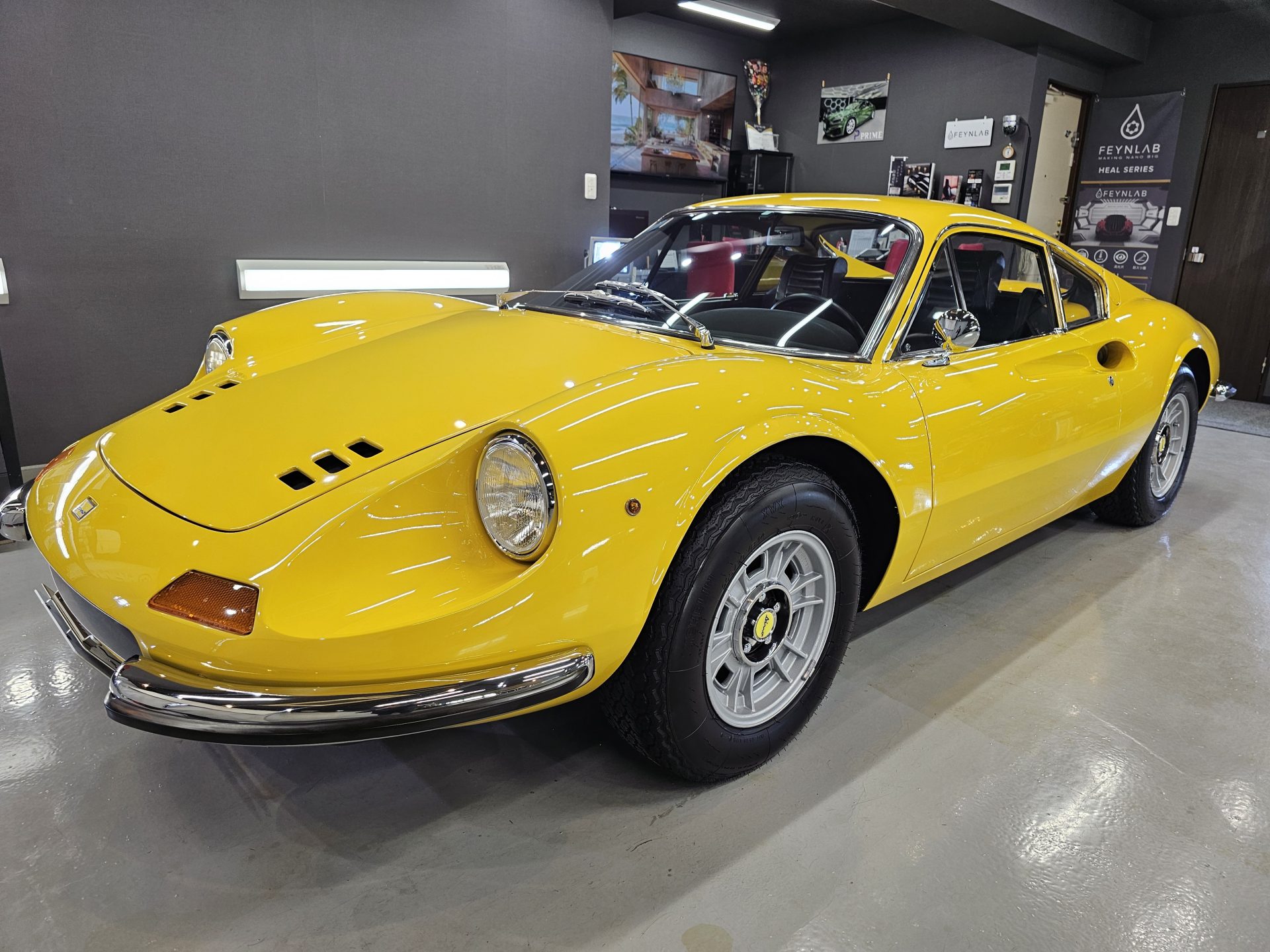 フェラーリディーノ246GT Ferrari Dino 艶を引き出す