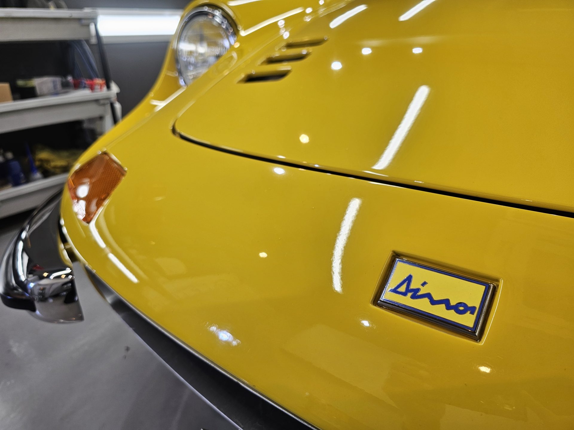フェラーリディーノ246GT バンパー仕上がり