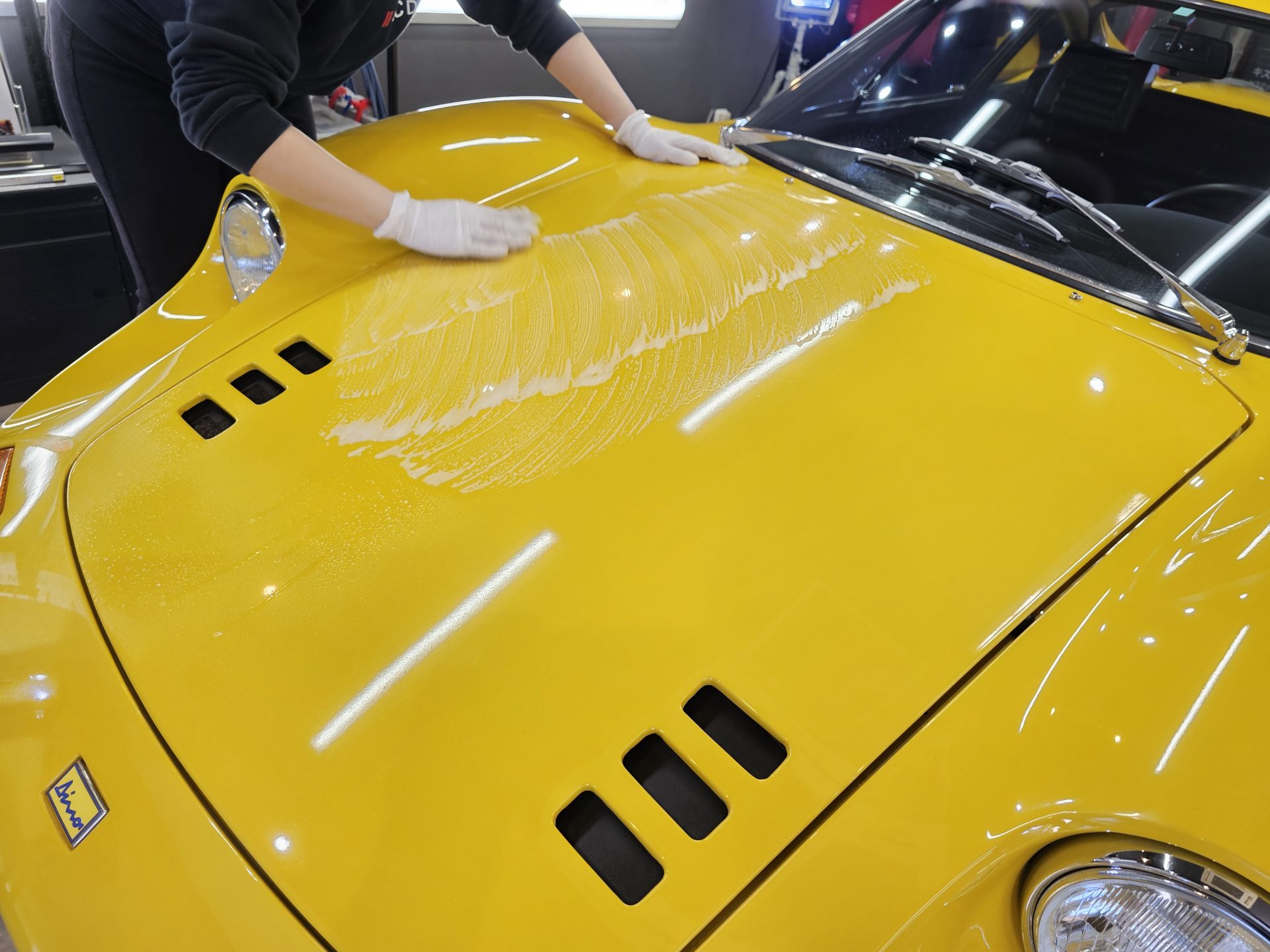 フェラーリディーノ246GT 付着物除去
