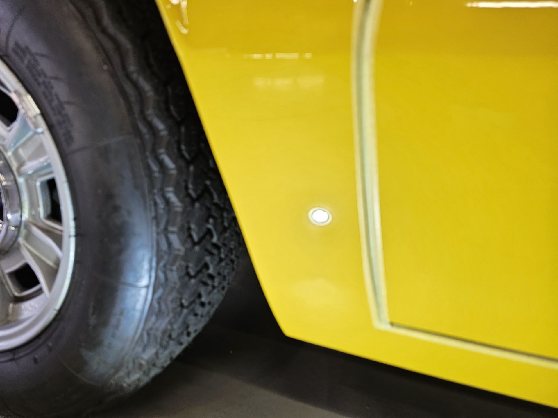 フェラーリディーノ246GT 磨き後下回り