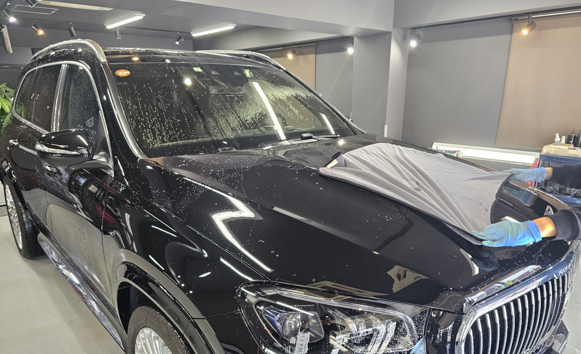 マイバッハGLS600 洗車