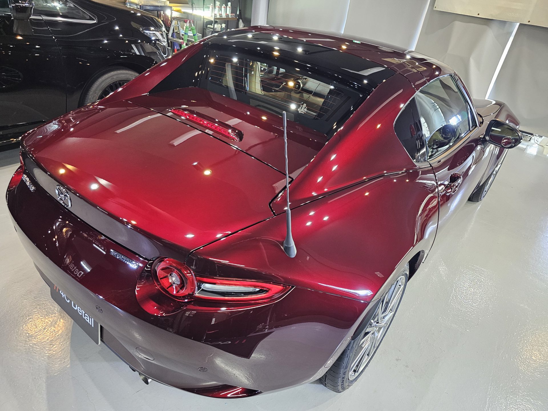 マツダロードスターRF 35周年記念車 アーティザンレッドプレミアムメタリック ボディセラミックコーティング
