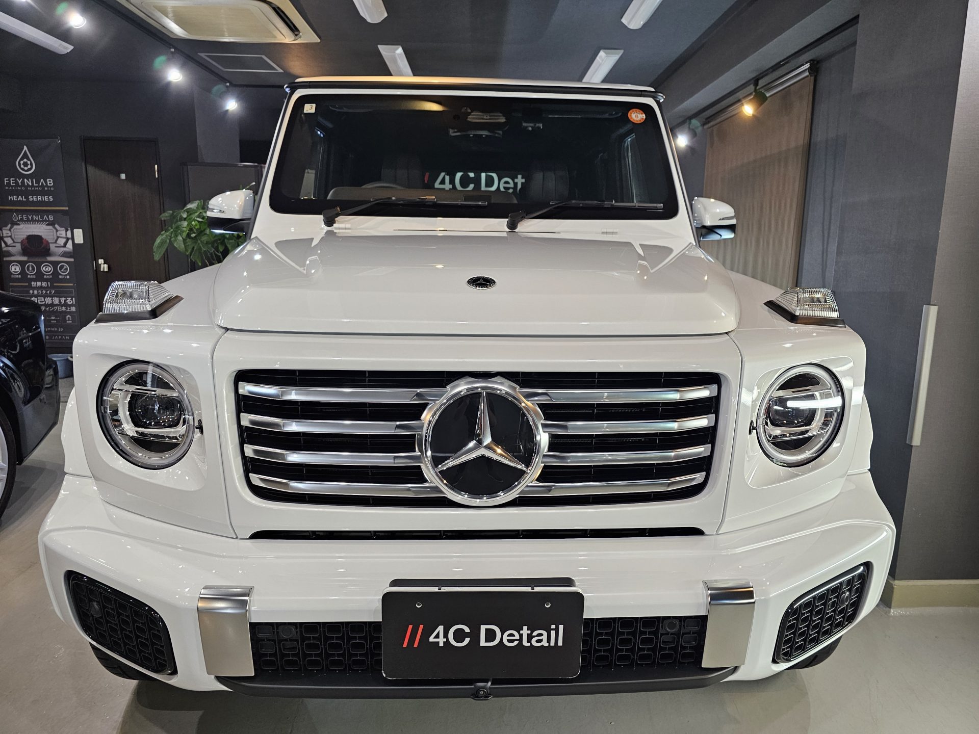 メルセデスベンツG450d 新車 FEYNLABヒールプラスセラミックコーティング