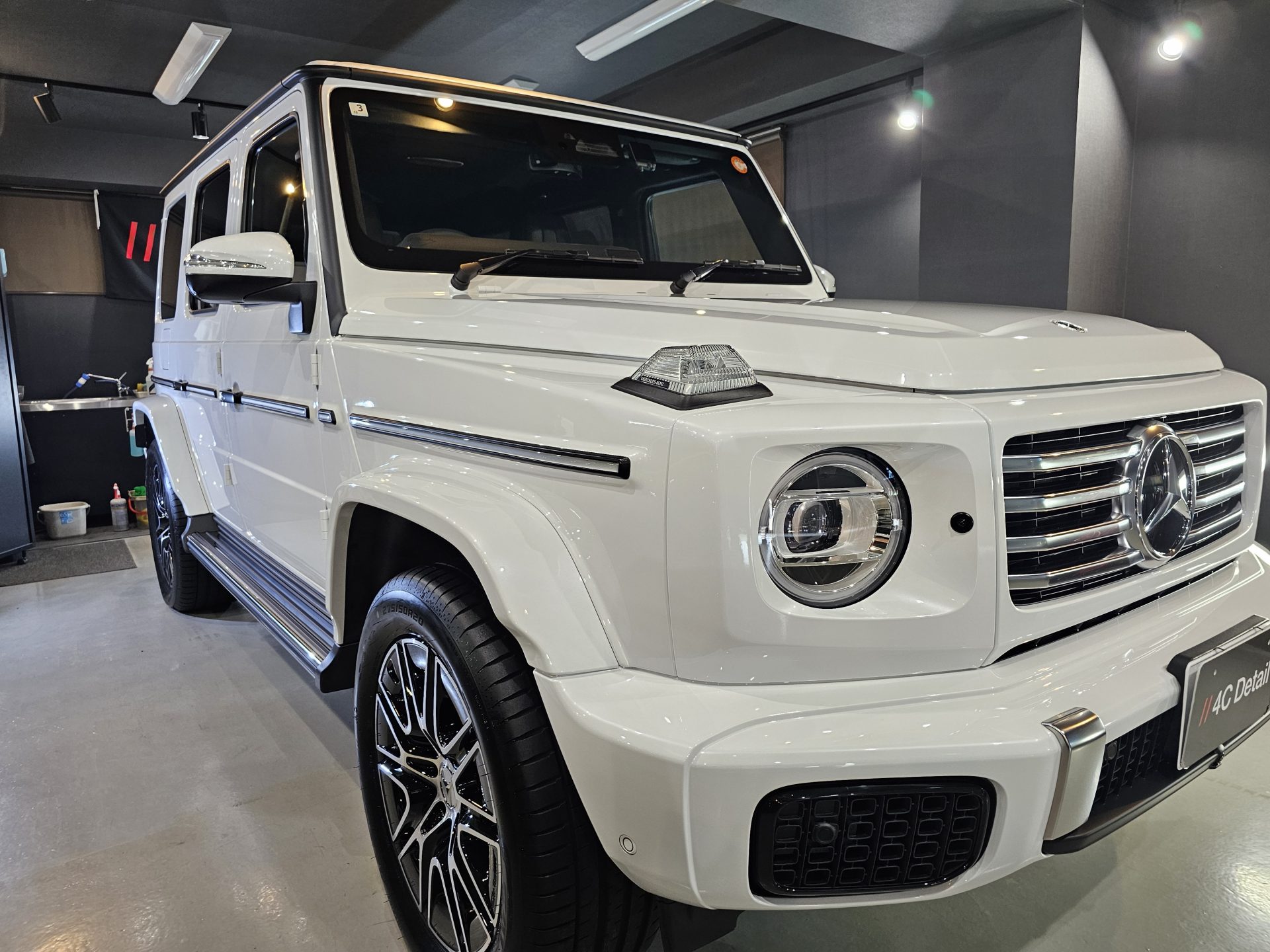 メルセデスベンツG450d 新車 ファインラボヒールプラスセラミックコーティング
