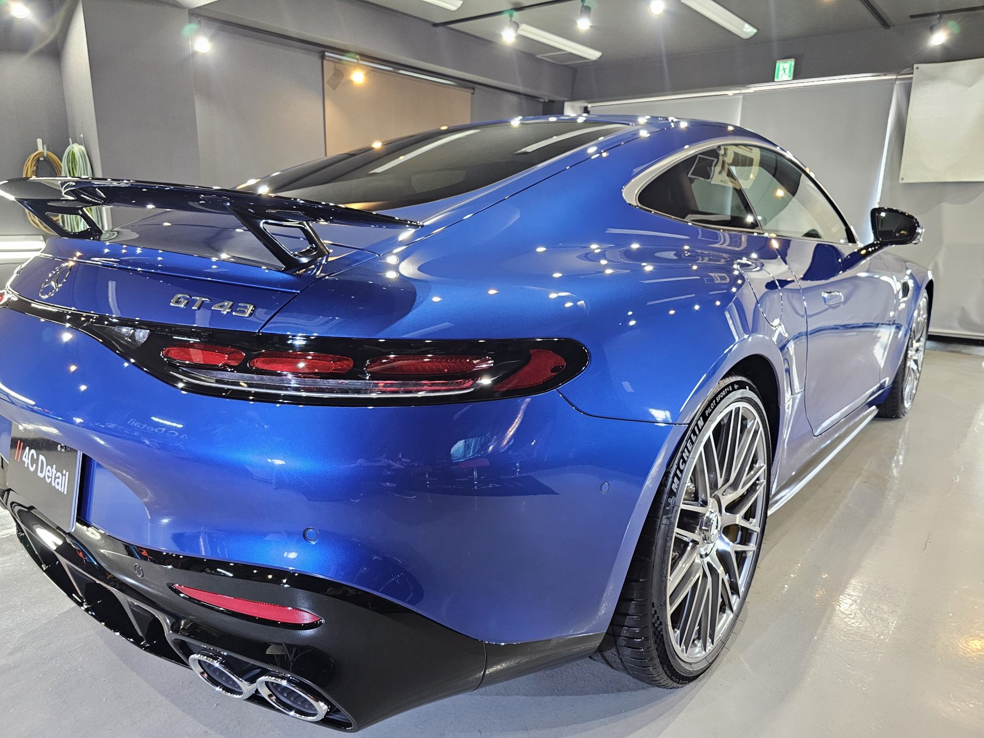 AMG GT43クーペ 新車 ドイツ サーブフェイスコートウルティマ cardetailing