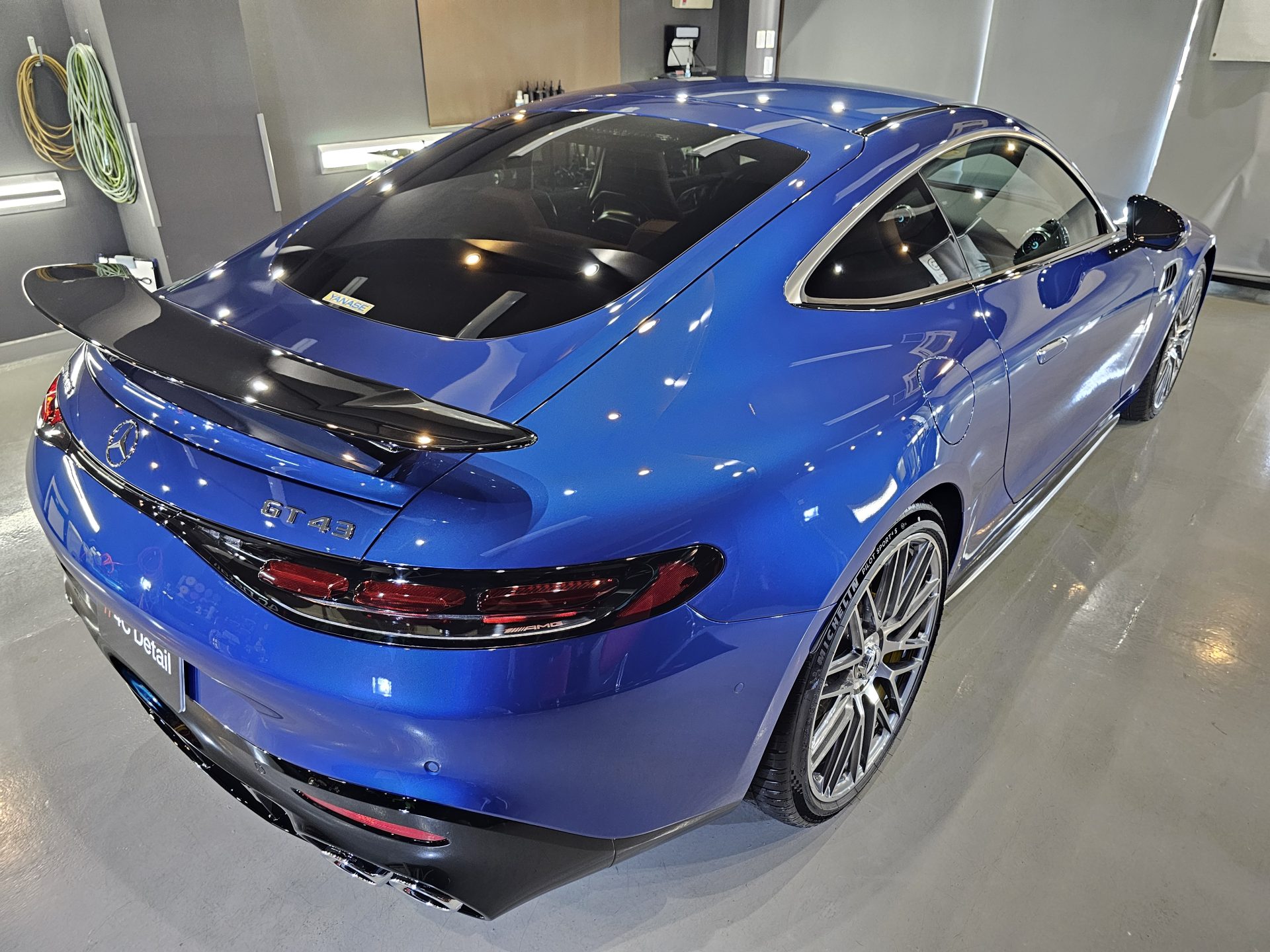 AMG GT43クーペ 新車 ドイツ サーブフェイスコートウルティマ ceramic coating