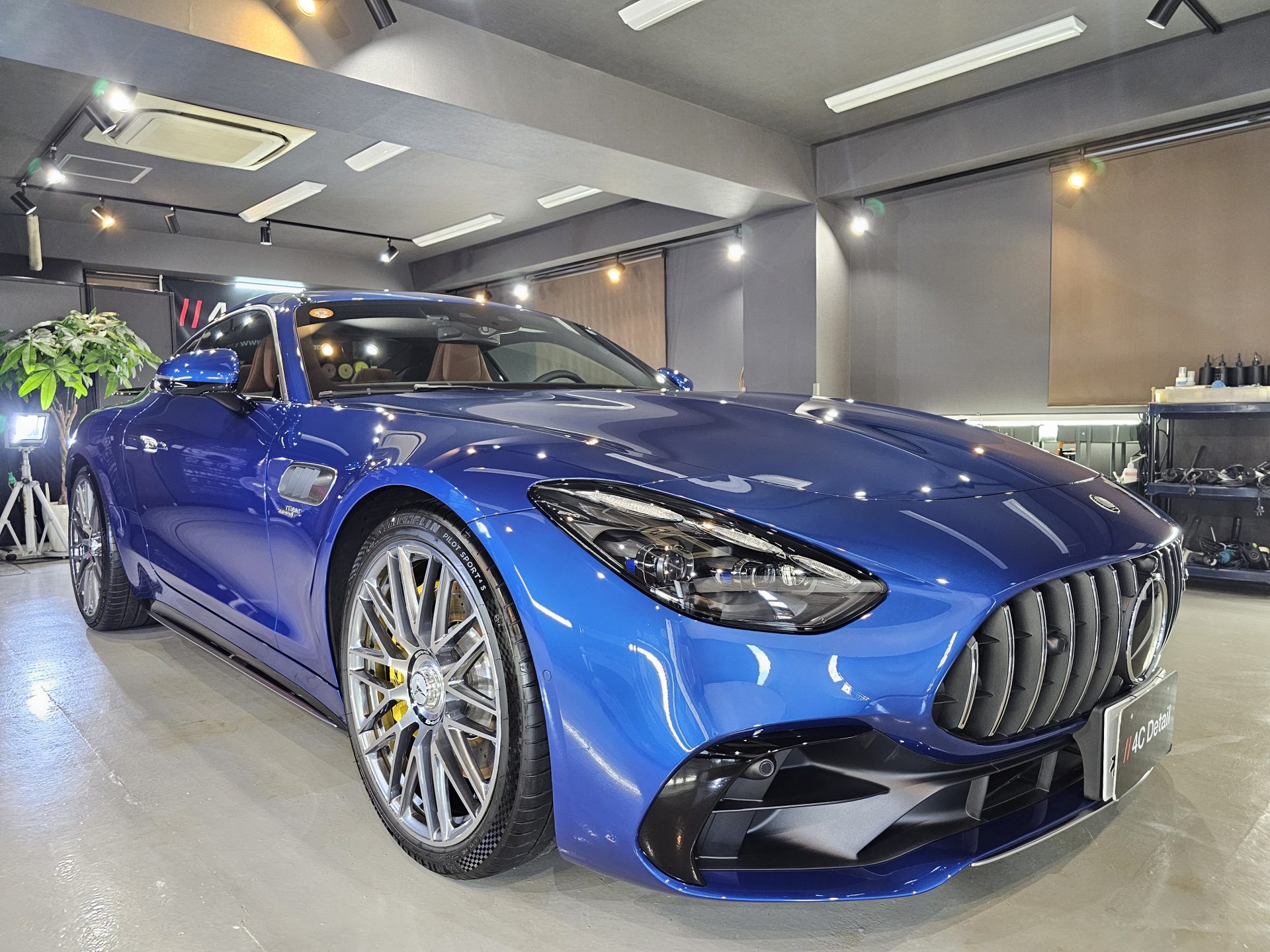 AMG GT43クーペ 新車 ドイツ サーブフェイスコートウルティマセラミックコーティング