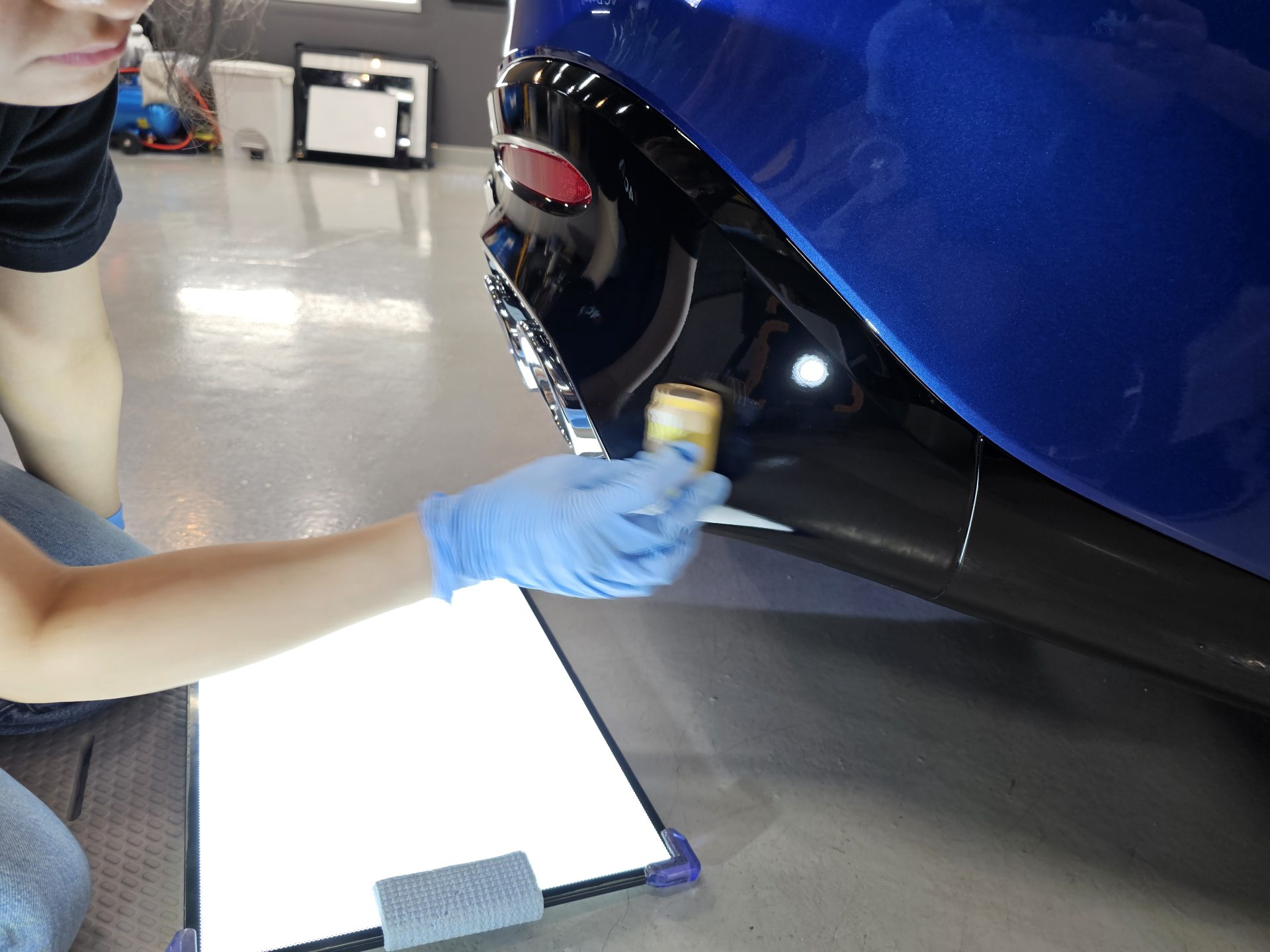 AMG GT43クーペ 新車 下回りセラミックコーティング