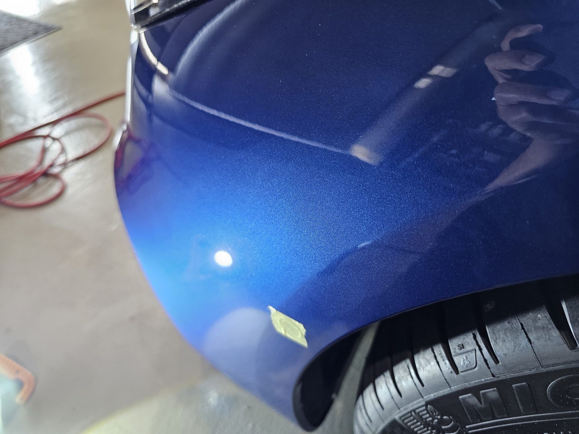 AMG GT43クーペ 新車 塗装薄傷除去