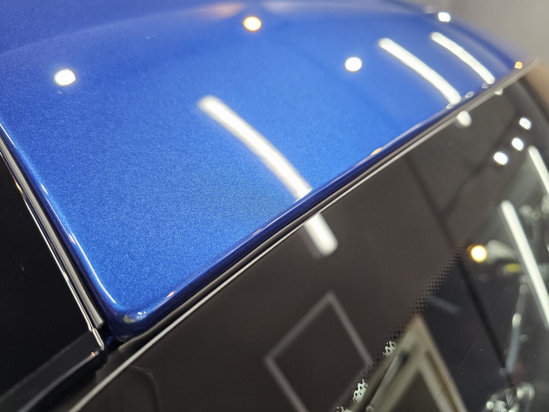 AMG GT43クーペ 新車 隙間汚れ除去