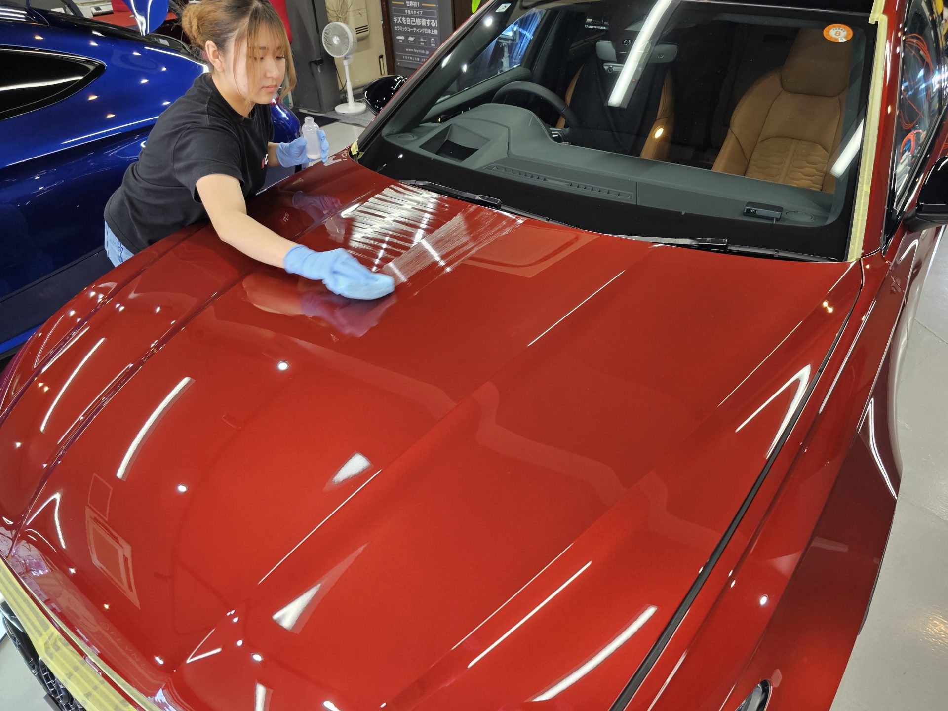 アウディRS6アバント 新車 FEYNLABヒールプラス施工