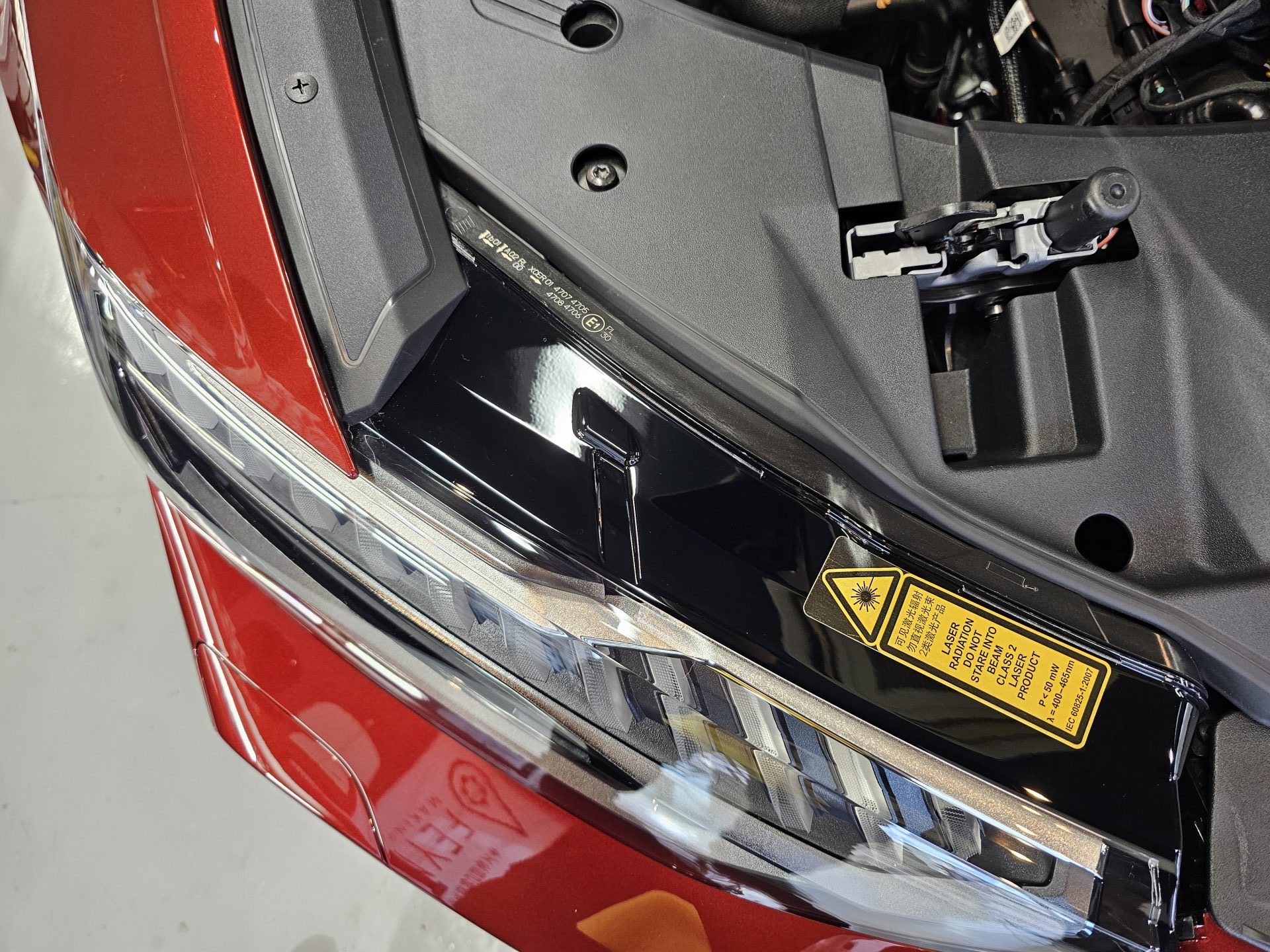 アウディRS6アバント 新車 内側クリーニング