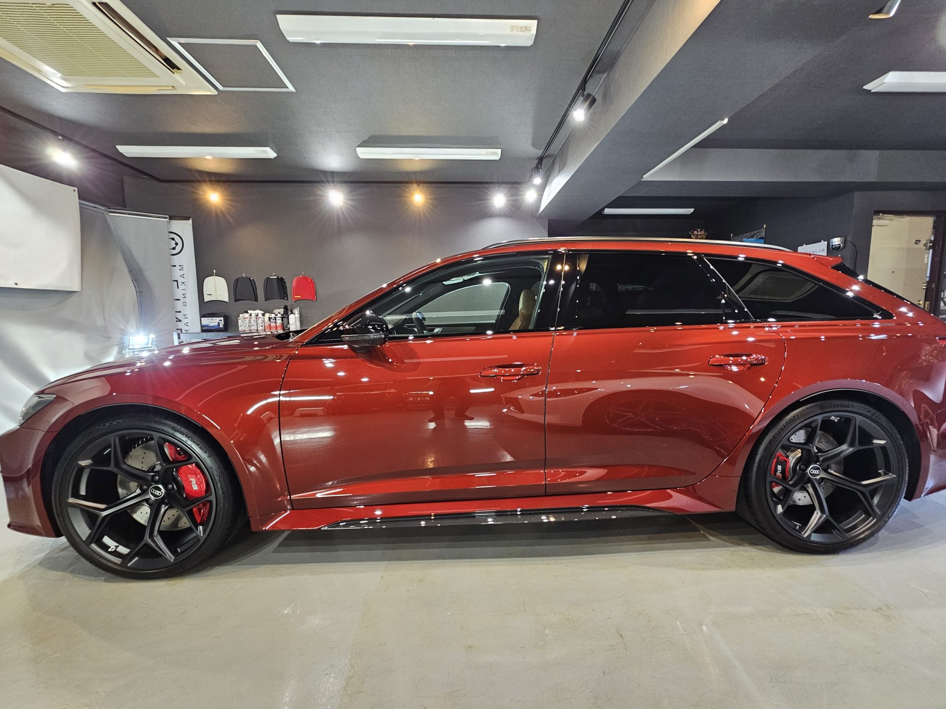 アウディRS6アバント 新車 自己修復機能セラミックコーティング