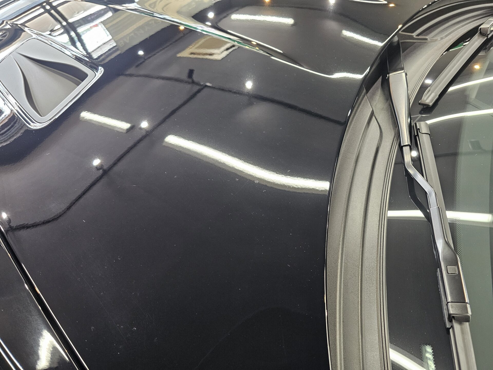 ポルシェ718ケイマンGT4RS ソリッドブラック PPF プロテクションフィルム シミ