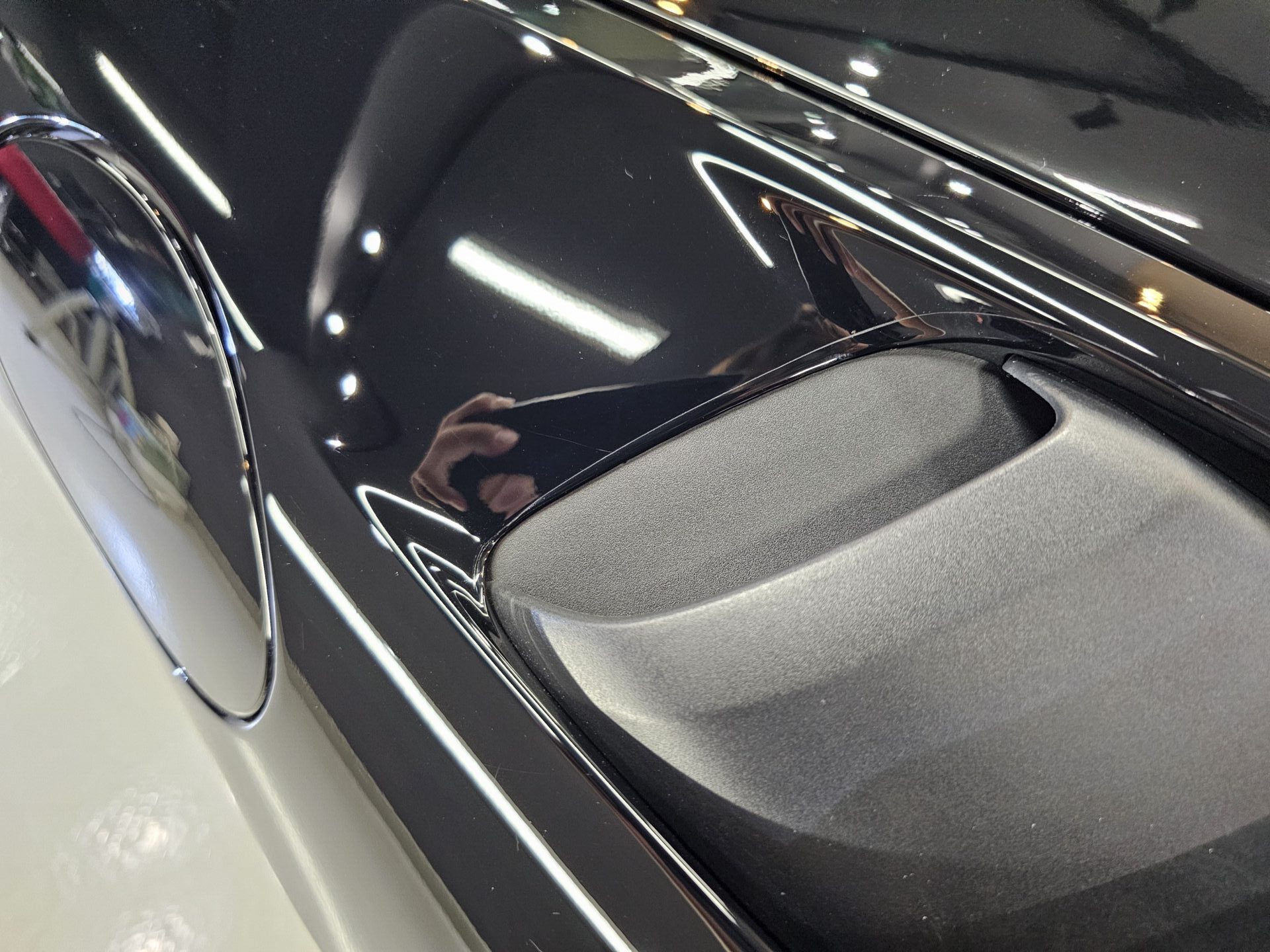 ポルシェ718ケイマンGT4RS ソリッドブラック ppfカット