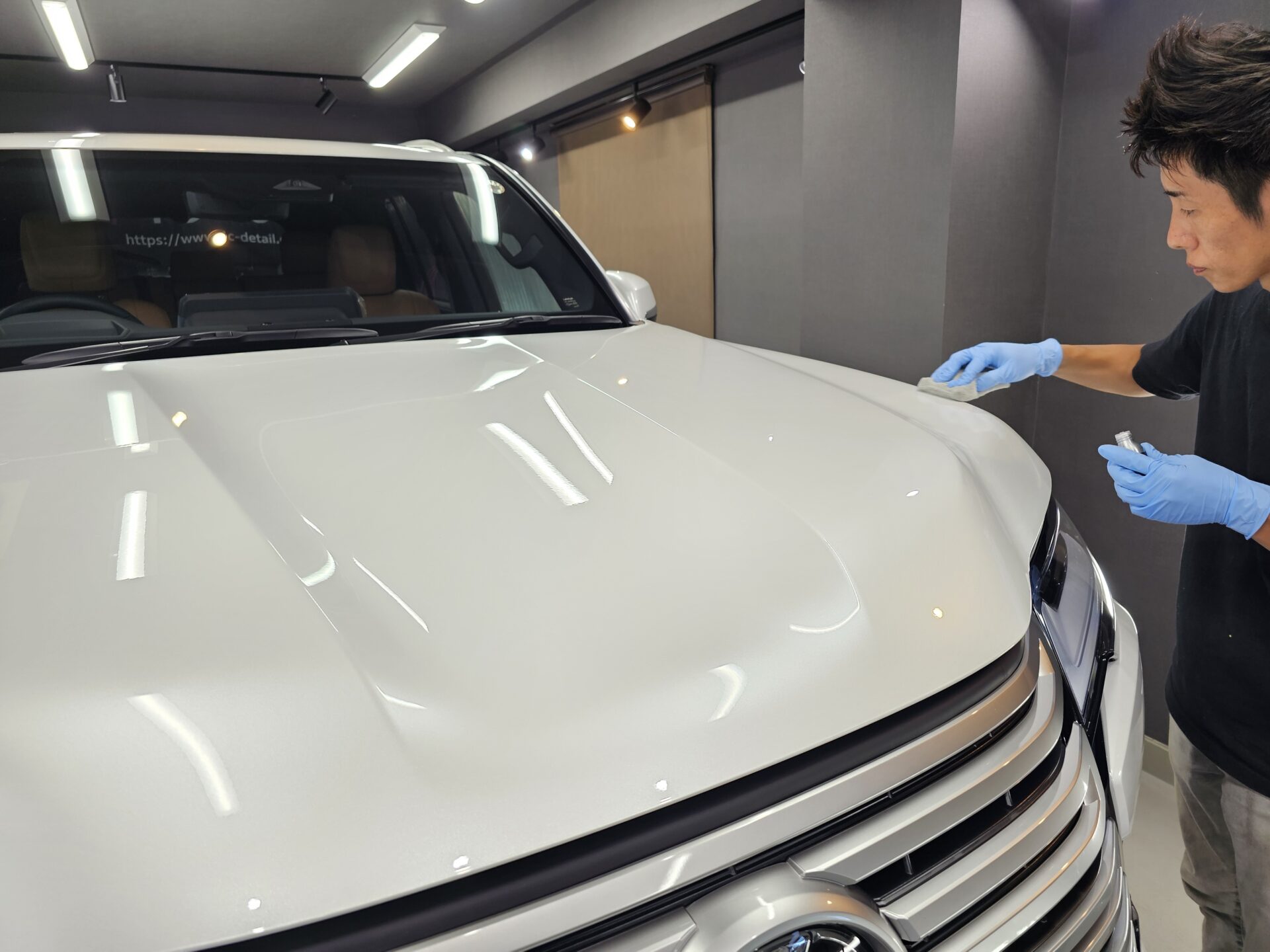 レクサスLX600 新車 4Cプレミアム塗布