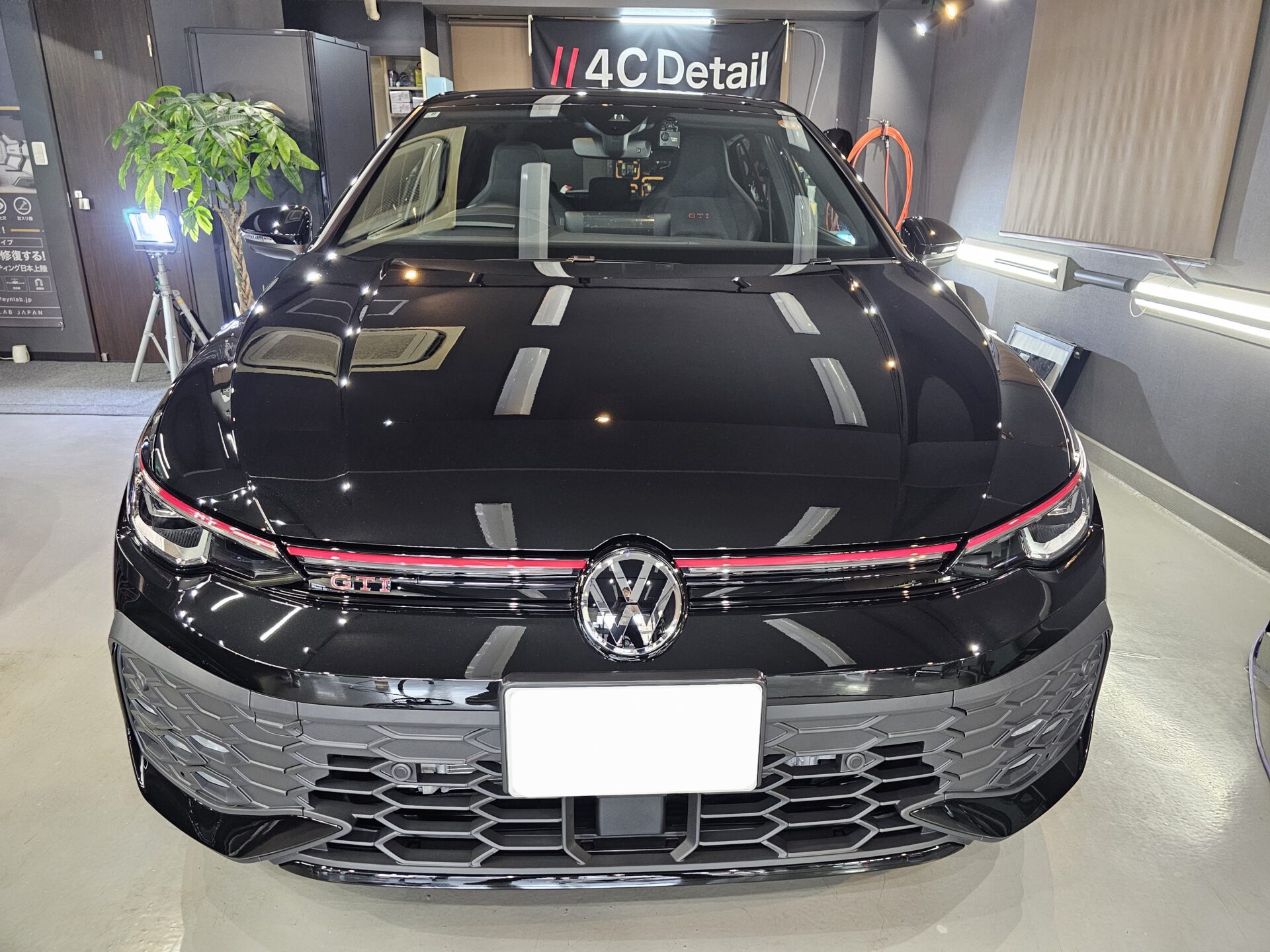 VWゴルフGTI 8.5 新車 4C Premium glasscoating