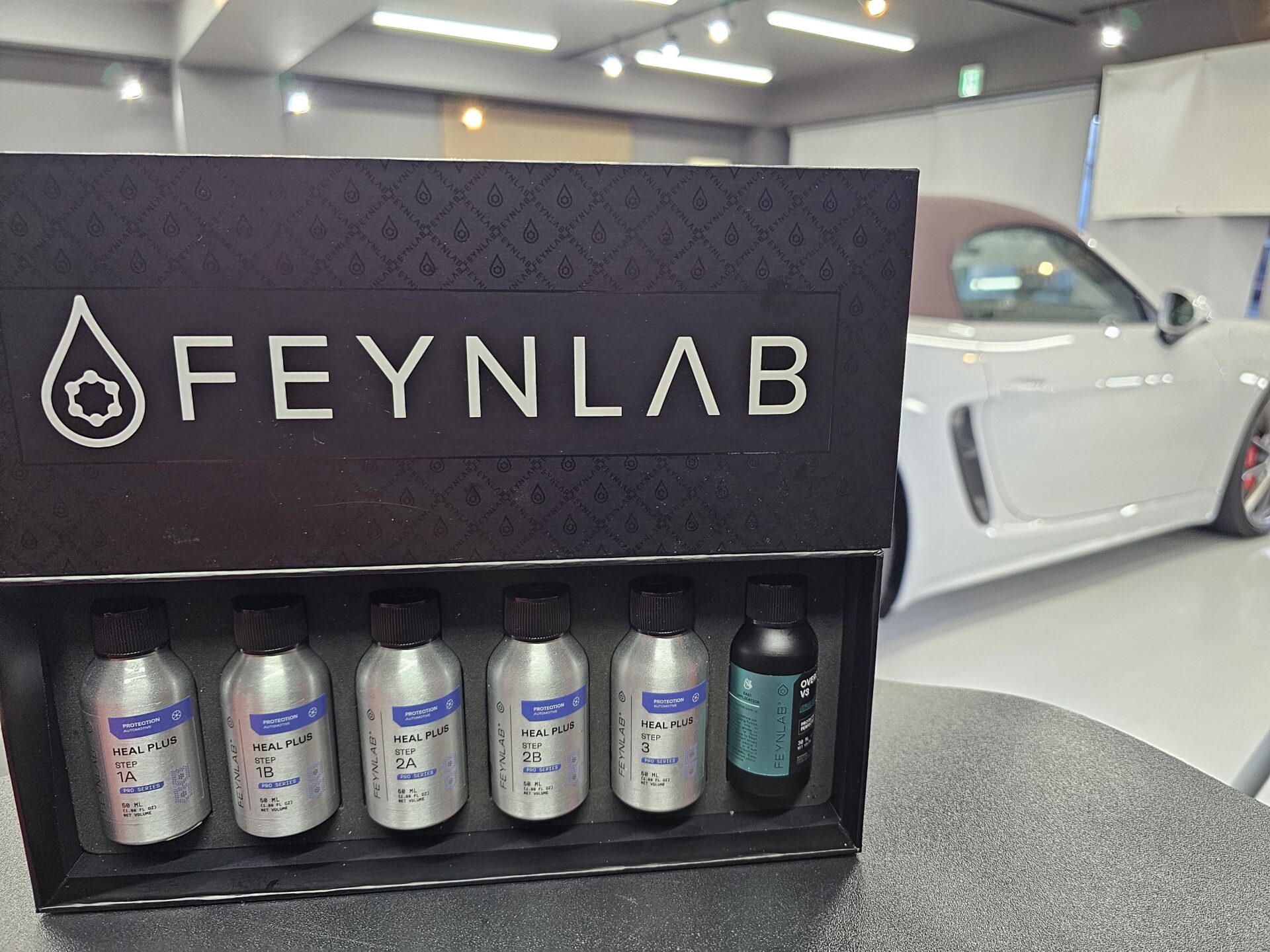 ポルシェ718ボクスターGTS4.0 新車 FEYNLAB HEALPLUS