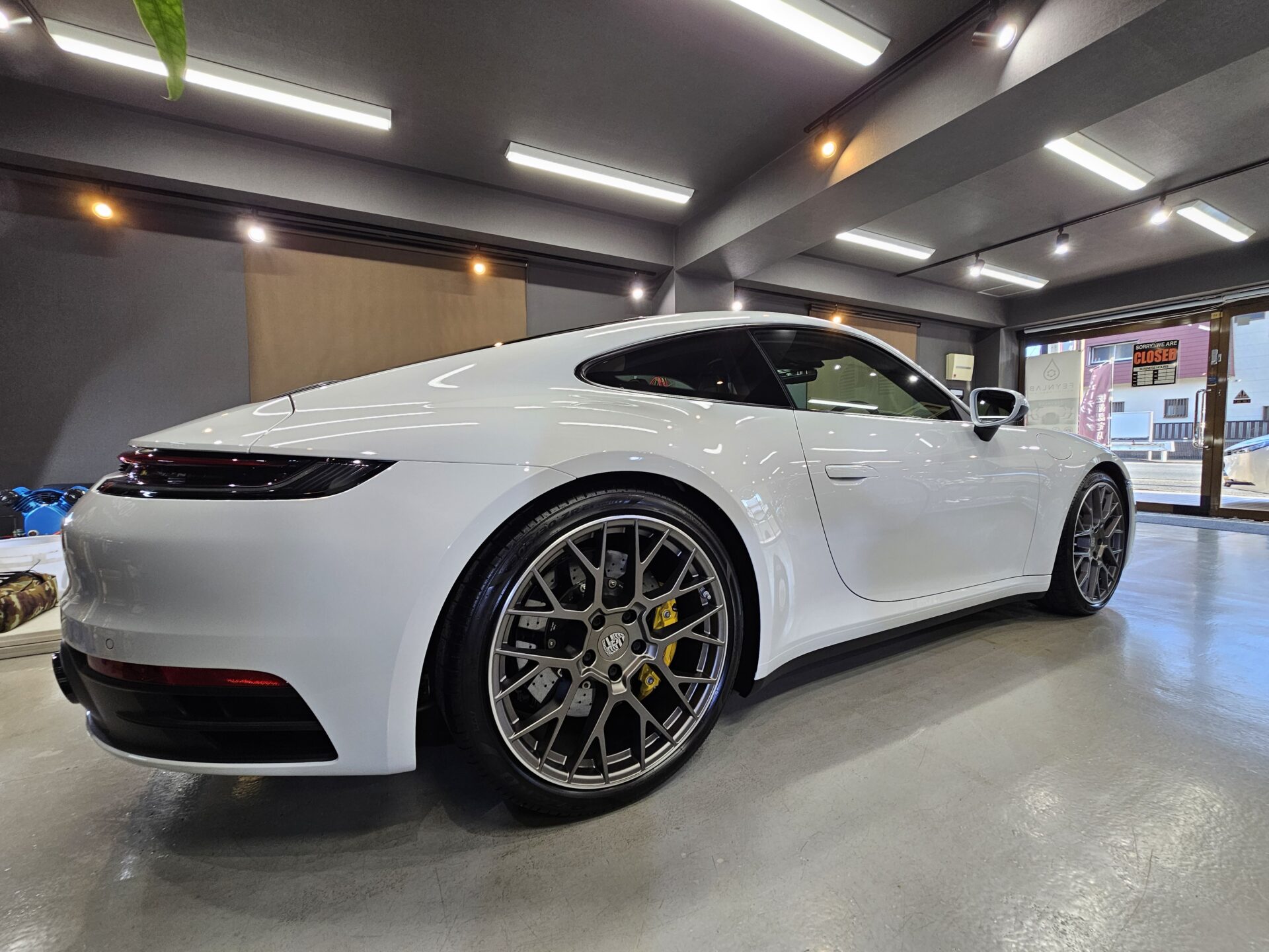 ポルシェ911カレラS(992.1)　ジーテクニックセラミックコーティング