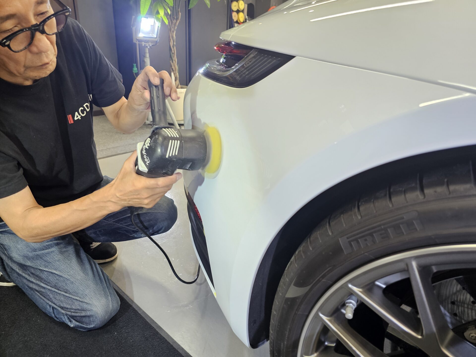 ポルシェ911カレラS(992.1)　下地処理 研磨 磨き
