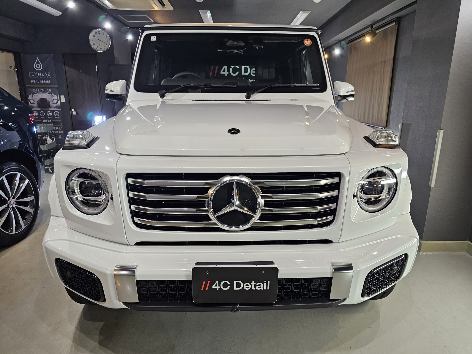 メルセデスベンツG450d ゲレンデ 新車 オパリスホワイト GTECHNIQセラミックコーティング