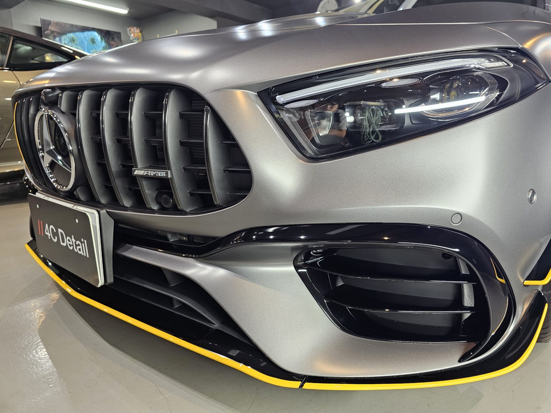 メルセデスAMG A45ファイナルエディション XPELステルスフルプロテクション マット塗装保護