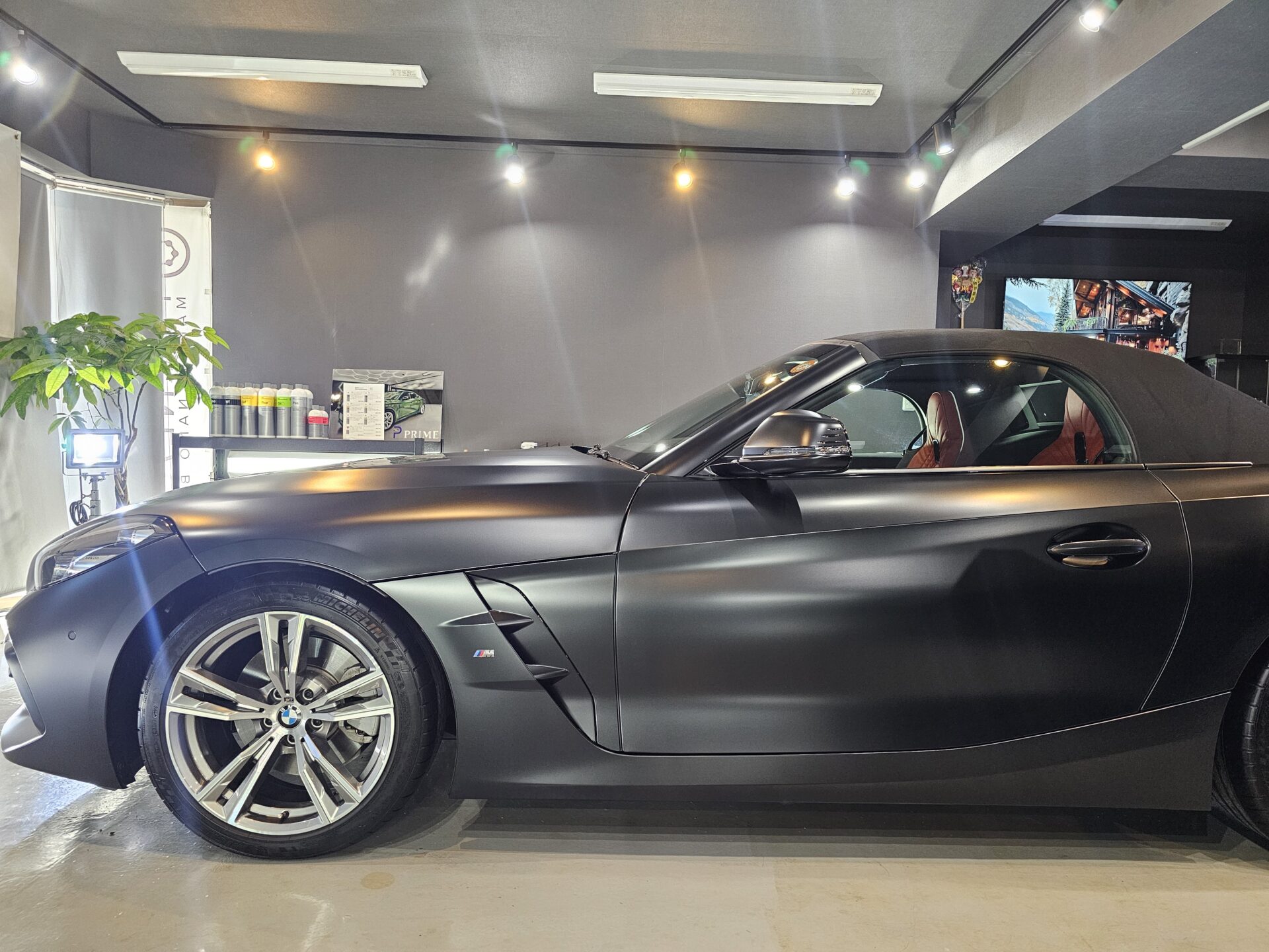 BMW Z4 XPEL STELTH PPF マットプロテクションフィルム ラッピング