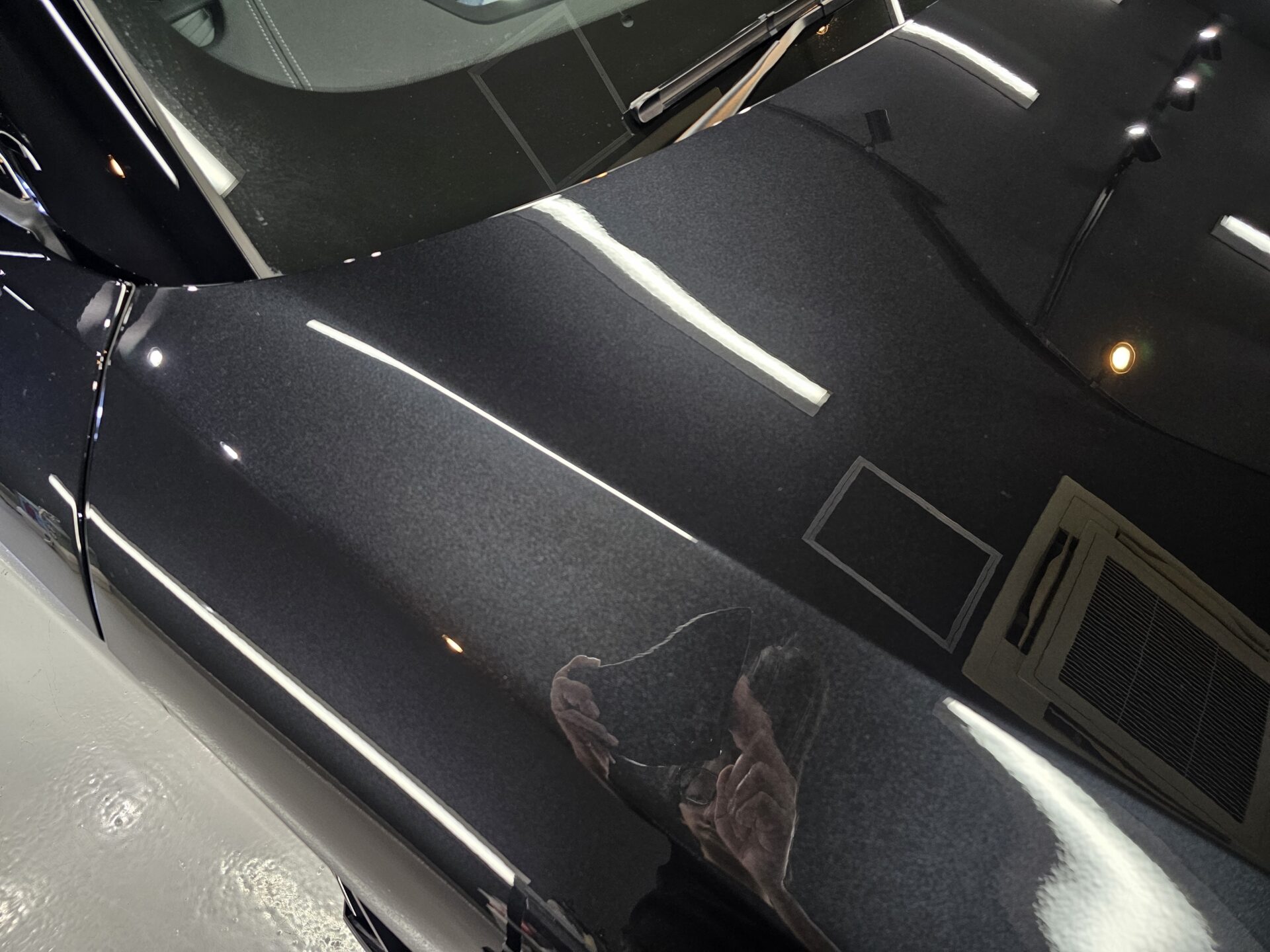 BMW Z4 XPEL STELTH PPF マットプロテクションフィルム 下地処理後ボンネット