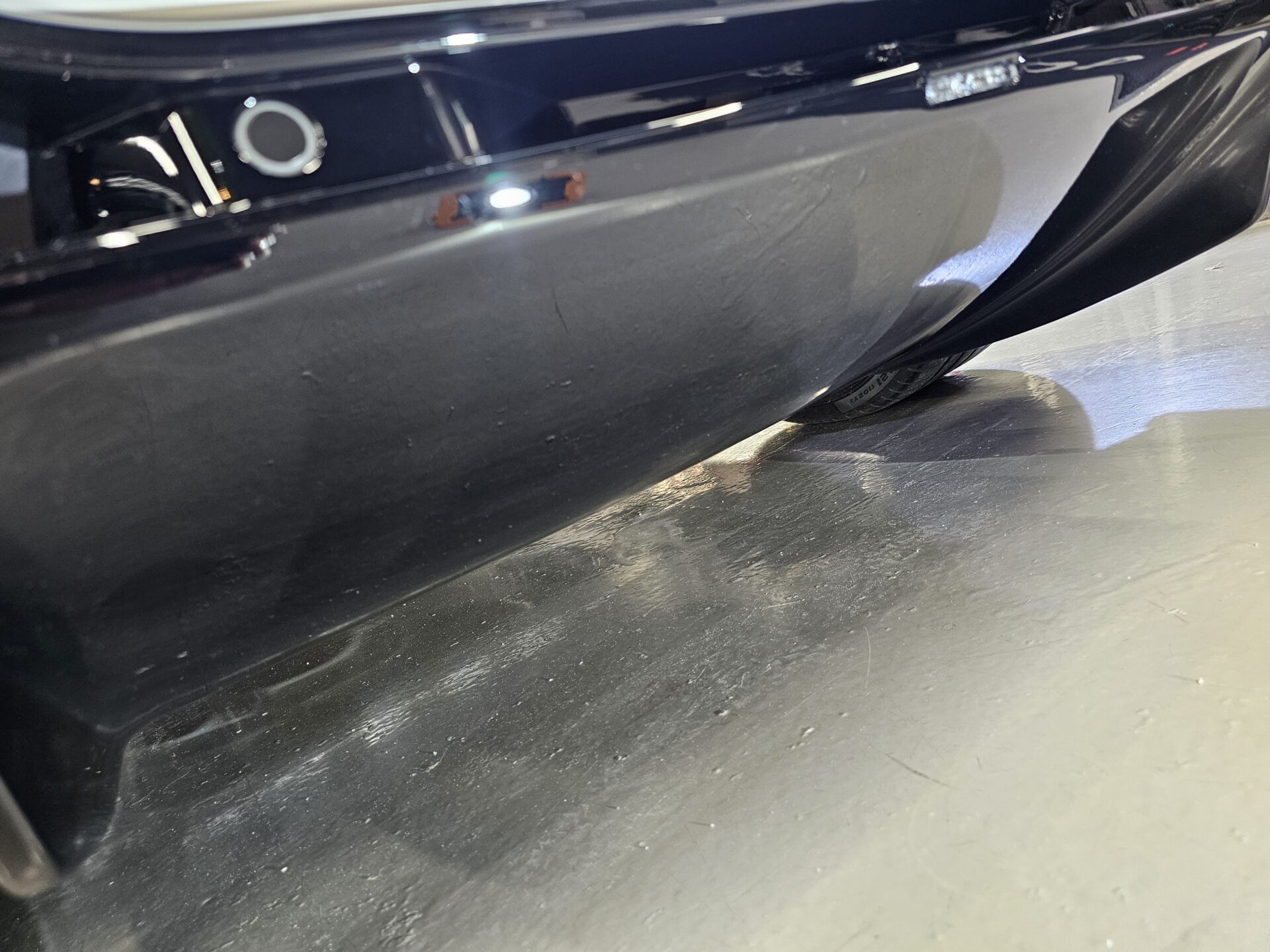 アストンマーチンヴァンテージ リアディフューザー仕上がり