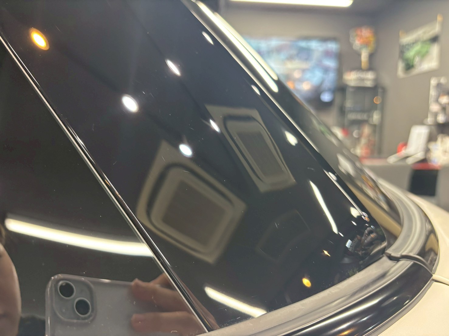 ミニクーパーCピラーアフター