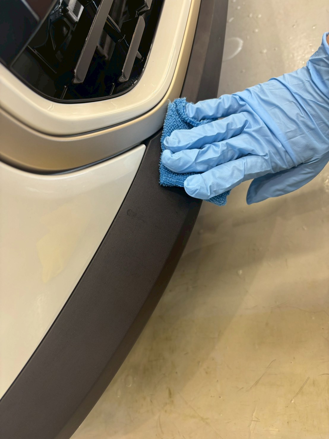 ミニクーパーシミ除去