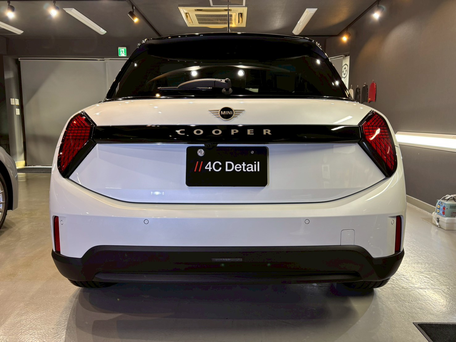 ミニクーパー完成後ろ