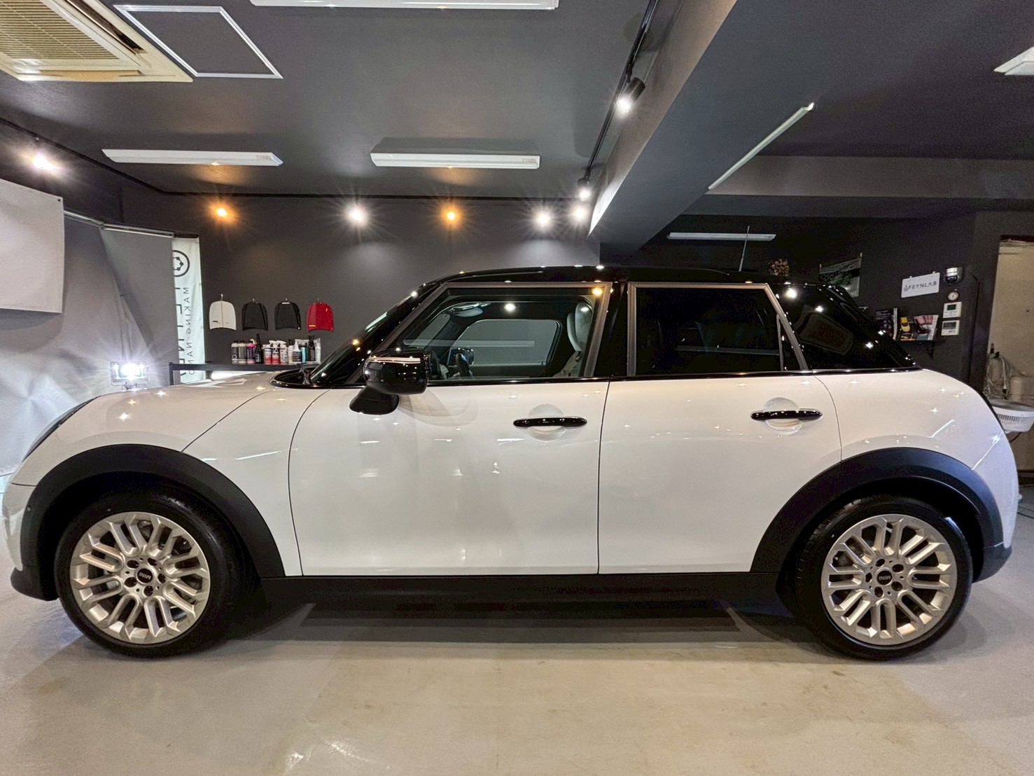 ミニクーパー完成横