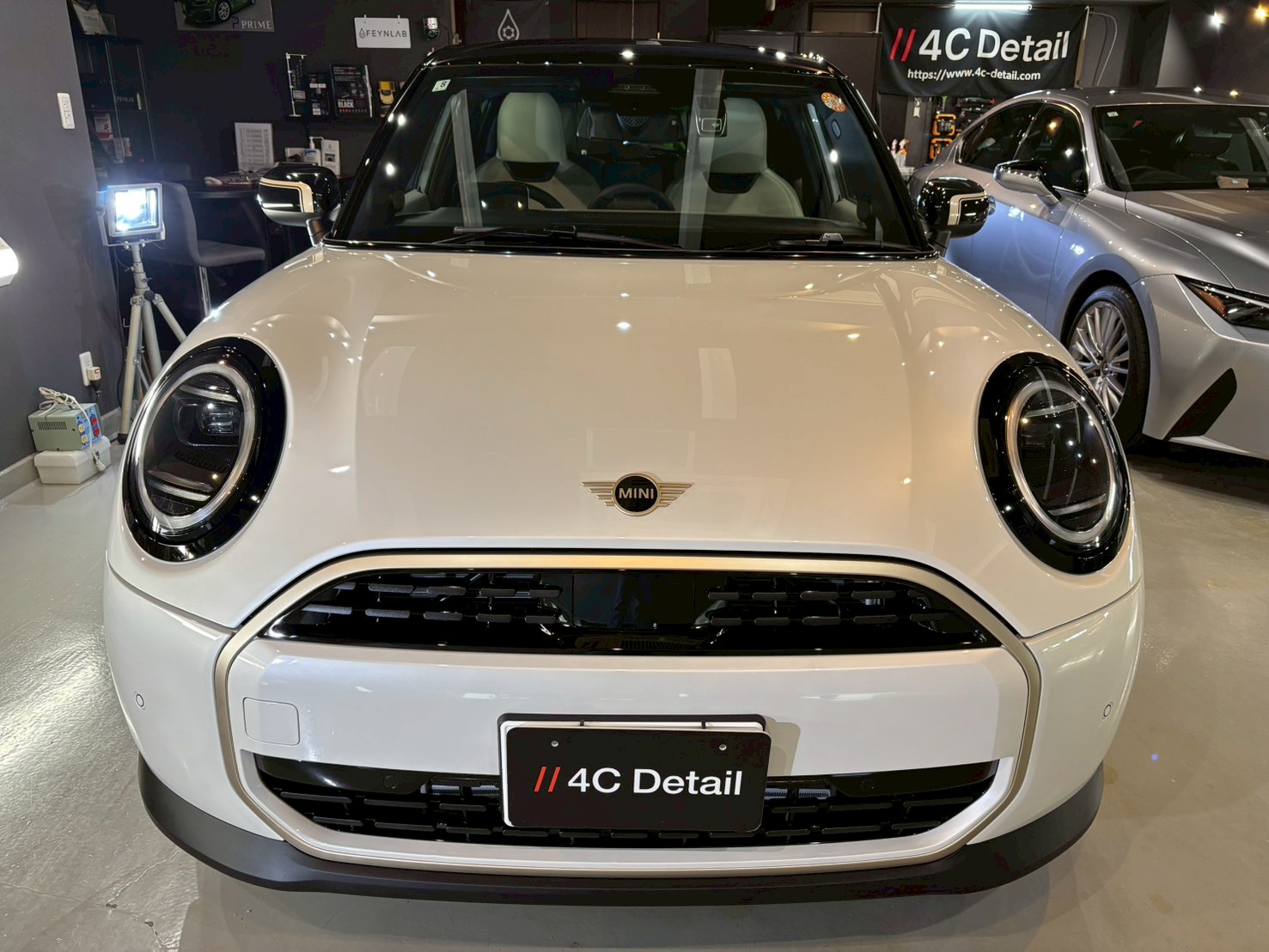 ミニクーパー完成正面