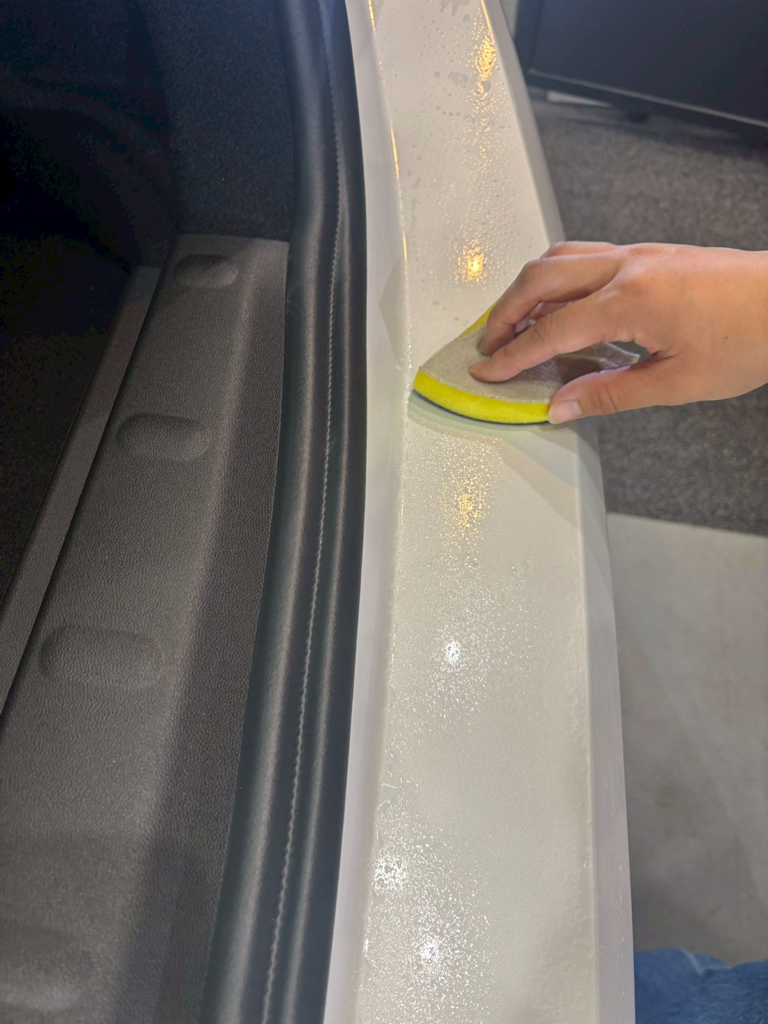 ミニクーパー鉄粉除去