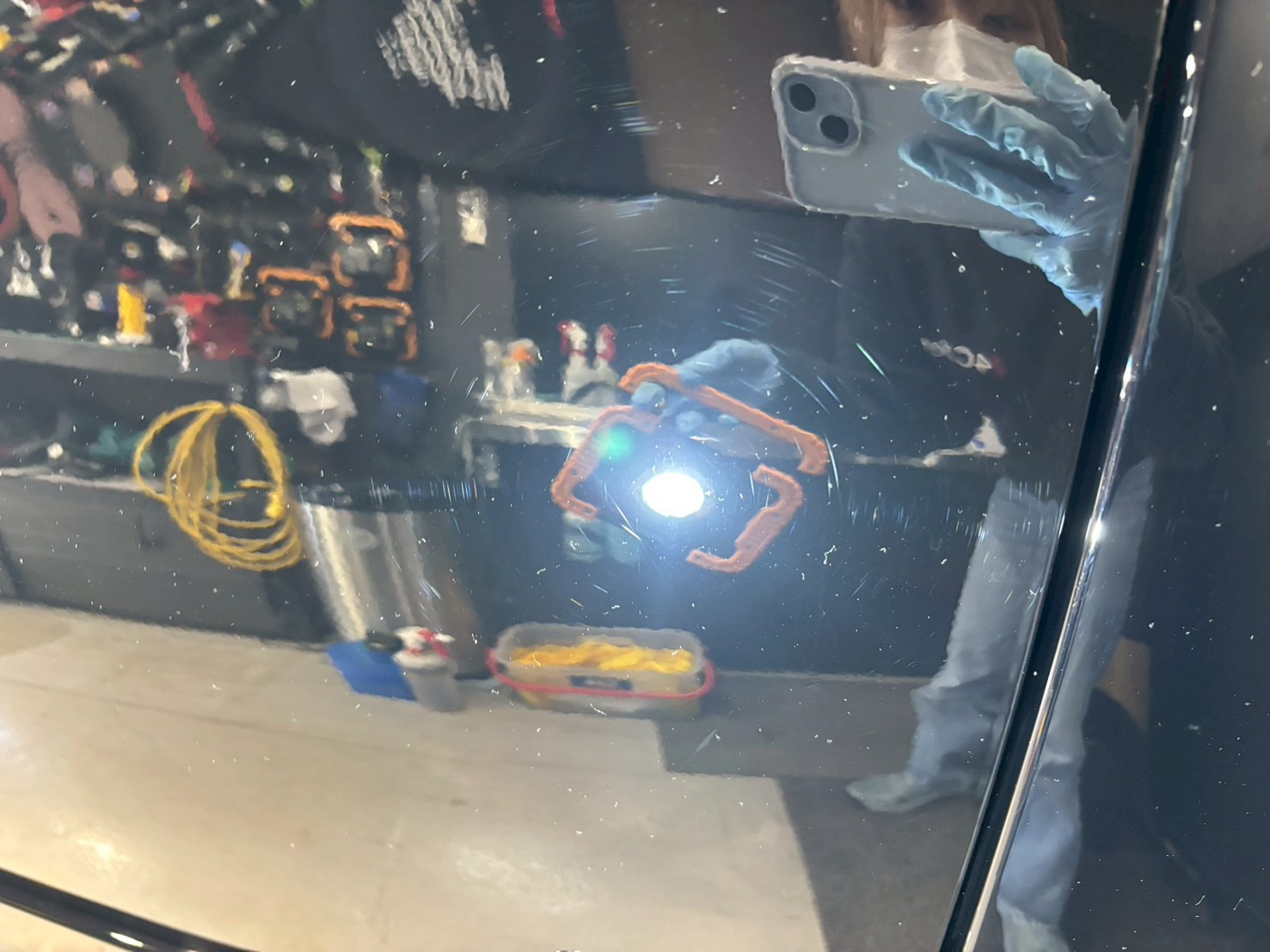 トヨタヴェルファイア40系 新車洗車傷