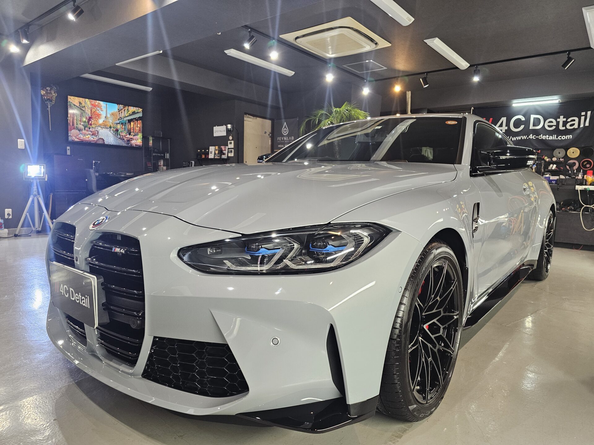 2023年式BMW M4(G82)Individual XPELプロテクションフィルム&Gtechniqセラミックコーティング施工他 横浜市南区